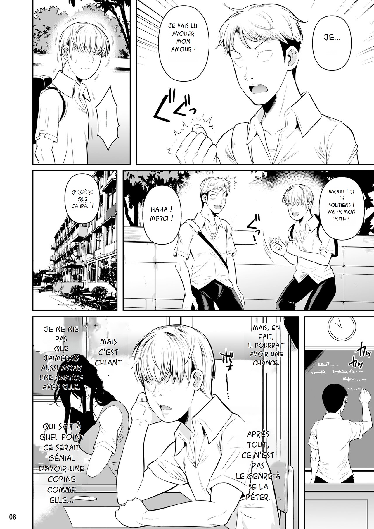 [Shoot The Moon (Fuetakishi)] Sokushitsu x Sokuhame Gakuen | Campus de sexe occasionnel [french][x-manga.net] 图片编号 7