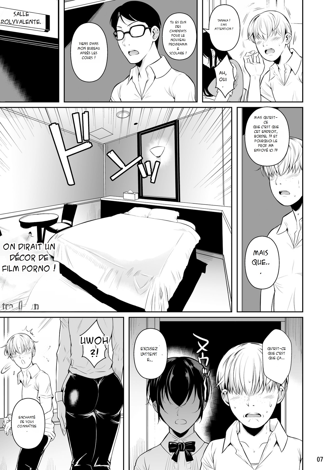 [Shoot The Moon (Fuetakishi)] Sokushitsu x Sokuhame Gakuen | Campus de sexe occasionnel [french][x-manga.net] 图片编号 8