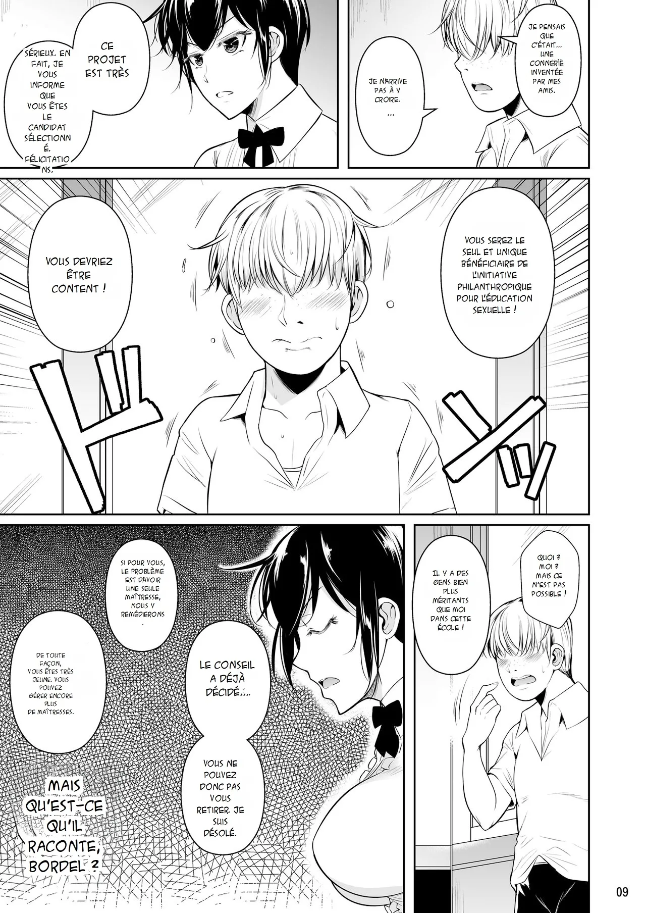 [Shoot The Moon (Fuetakishi)] Sokushitsu x Sokuhame Gakuen | Campus de sexe occasionnel [french][x-manga.net] 图片编号 10