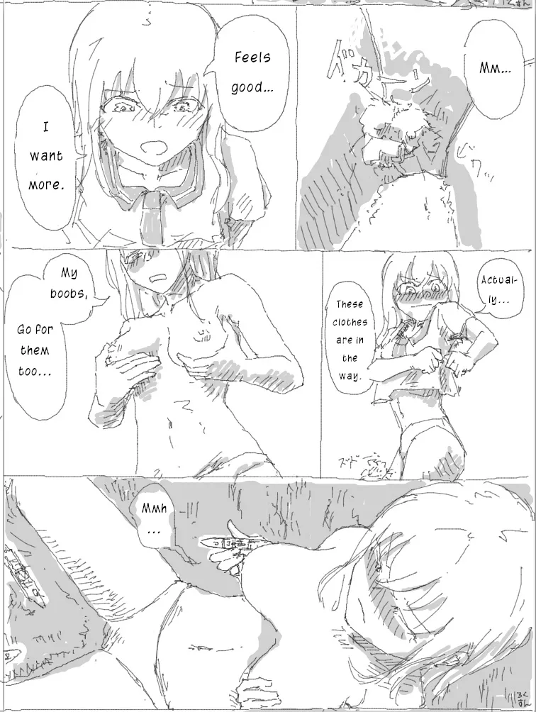 [rock_suno] Kyodai Musume Jii #4 | Giantess Masturbation 4 [English] numero di immagine  7