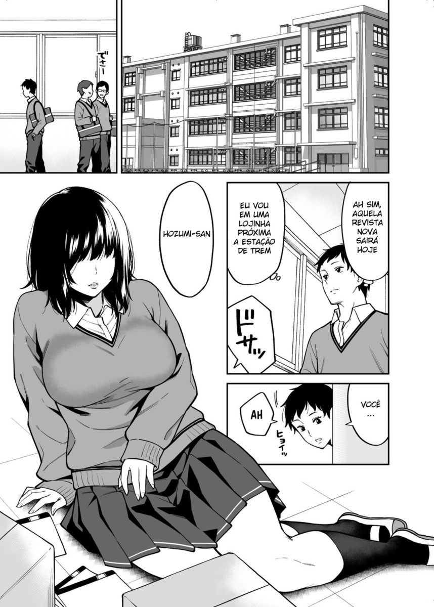 [Uchuusen Shoujigou (Shouji Nigou)] Metsuki no Warui Class no Anoko [Portuguese-BR] image number 4