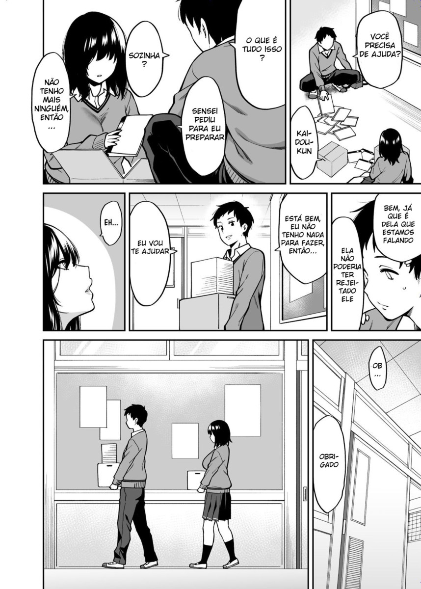 [Uchuusen Shoujigou (Shouji Nigou)] Metsuki no Warui Class no Anoko [Portuguese-BR] image number 5