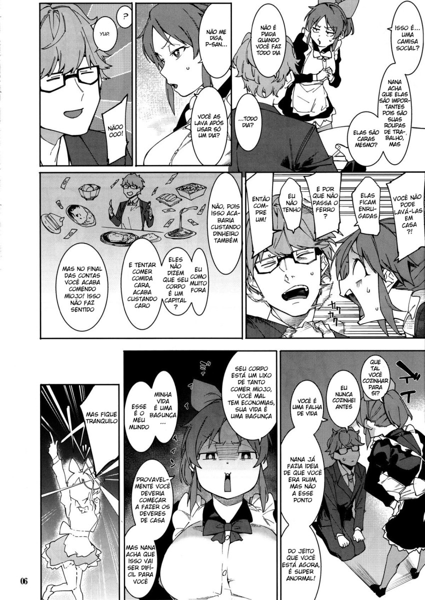 (C97) [DogStyle (Menea the Dog)] Tabegoro Bunny (THE IDOLM@STER CINDERELLA GIRLS) [Portuguese-BR] [Mundo Hentai] 图片编号 5