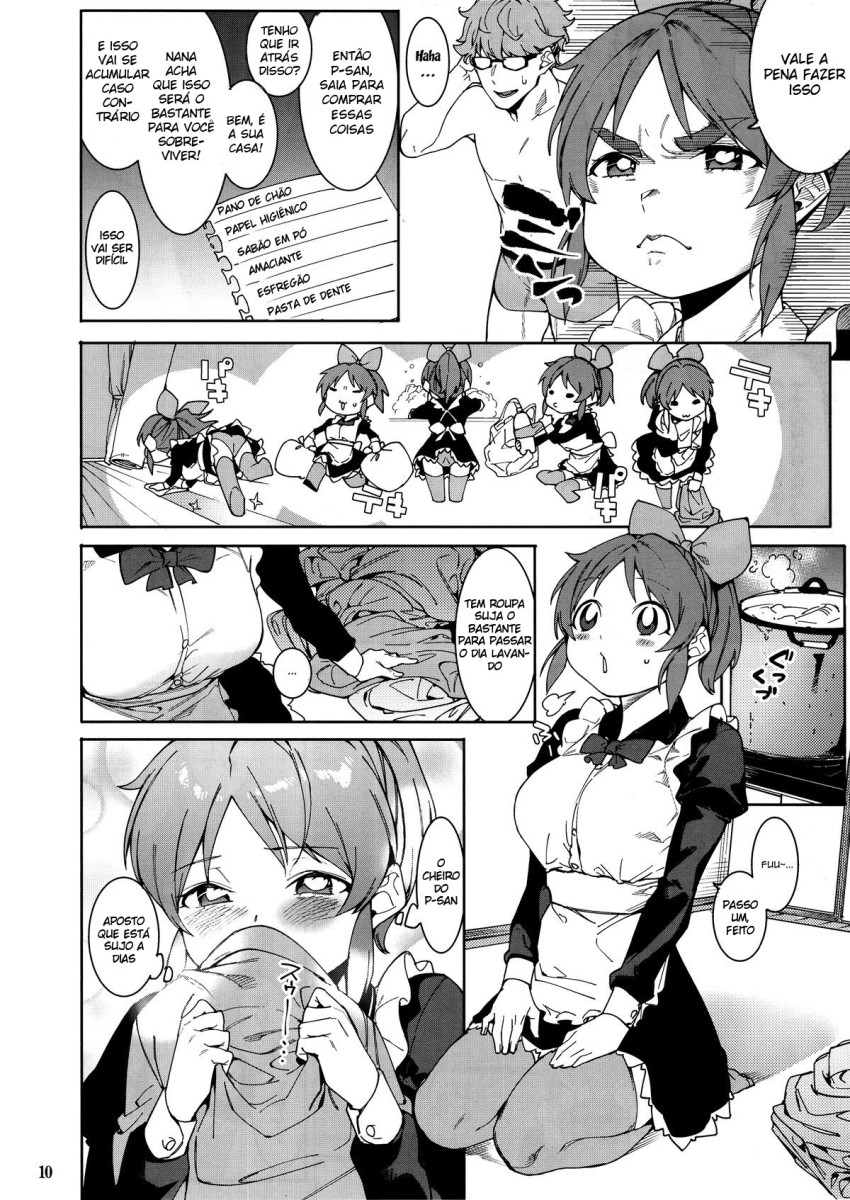 (C97) [DogStyle (Menea the Dog)] Tabegoro Bunny (THE IDOLM@STER CINDERELLA GIRLS) [Portuguese-BR] [Mundo Hentai] 图片编号 9