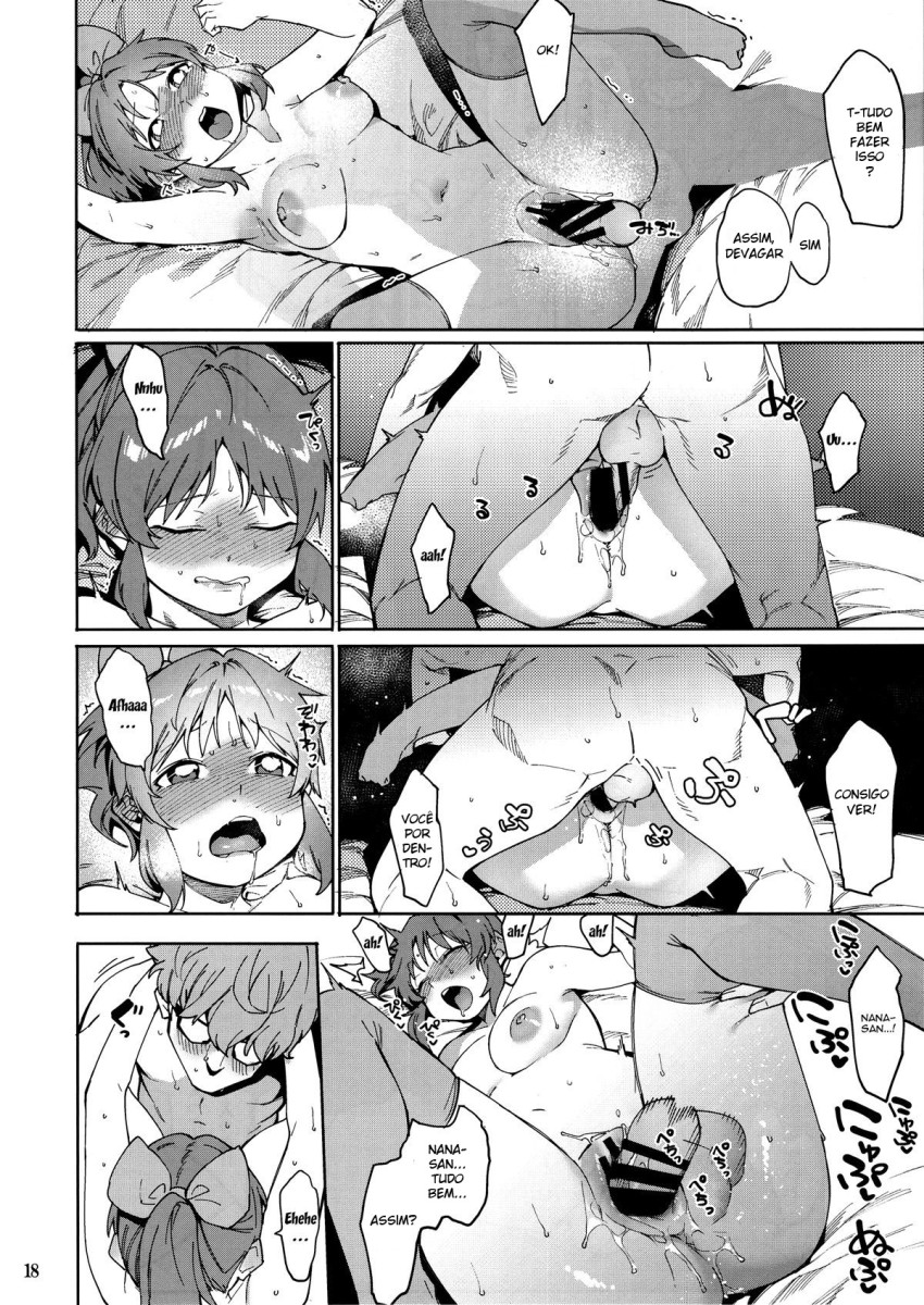 (C97) [DogStyle (Menea the Dog)] Tabegoro Bunny (THE IDOLM@STER CINDERELLA GIRLS) [Portuguese-BR] [Mundo Hentai] 图片编号 17