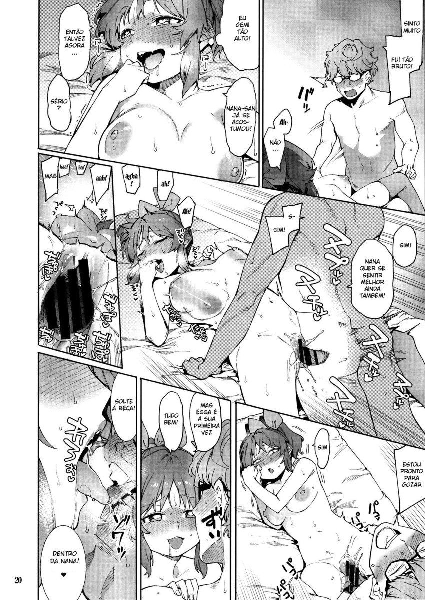 (C97) [DogStyle (Menea the Dog)] Tabegoro Bunny (THE IDOLM@STER CINDERELLA GIRLS) [Portuguese-BR] [Mundo Hentai] 图片编号 19