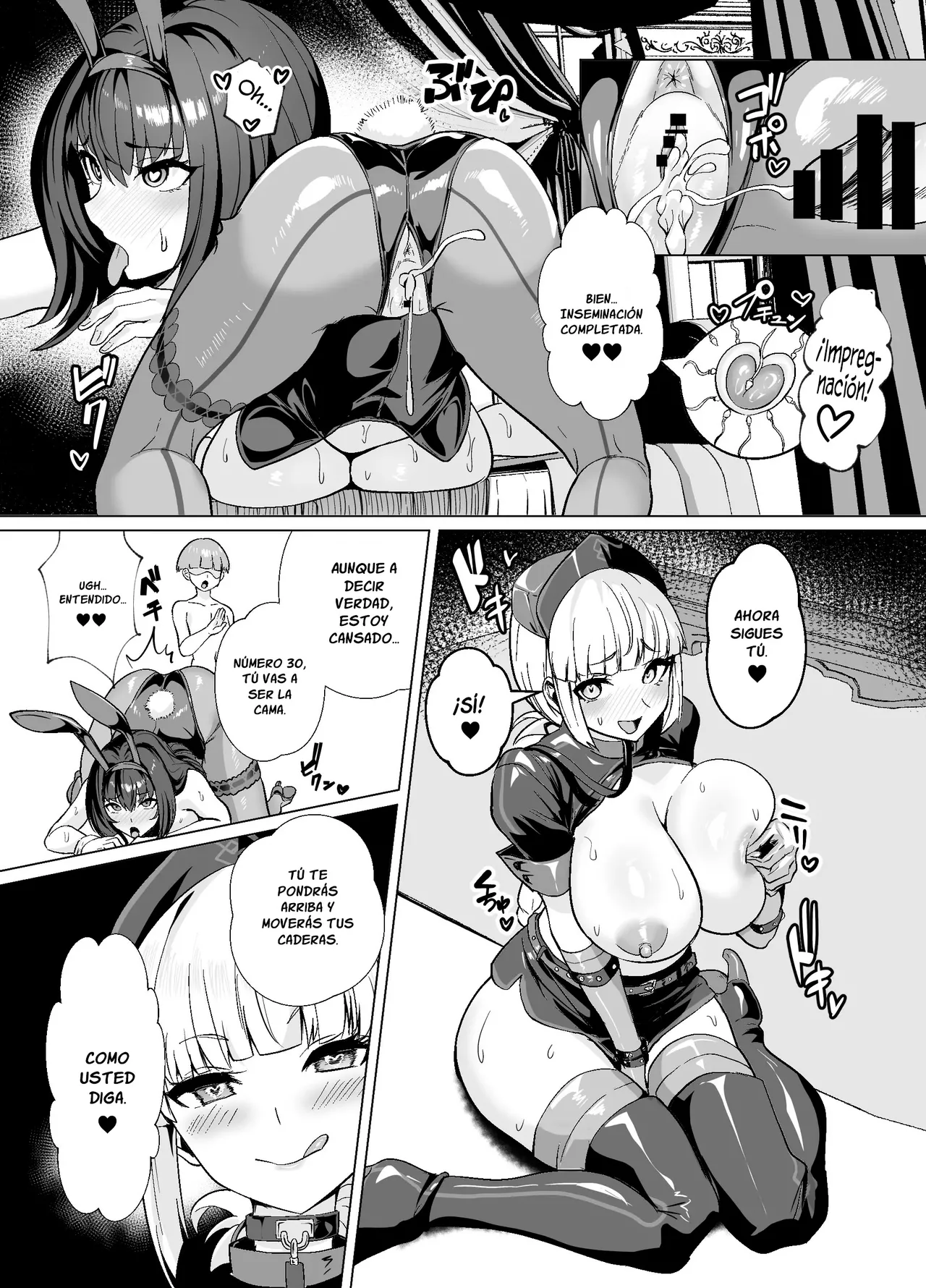 [Yumenekoya (Muunyan)] Kyokutou Kenran Tobakutou Dream Island 2 Scathach & Nightingale Hen (Fate/Grand Order) [Digital] [Spanish] Bildnummer 60