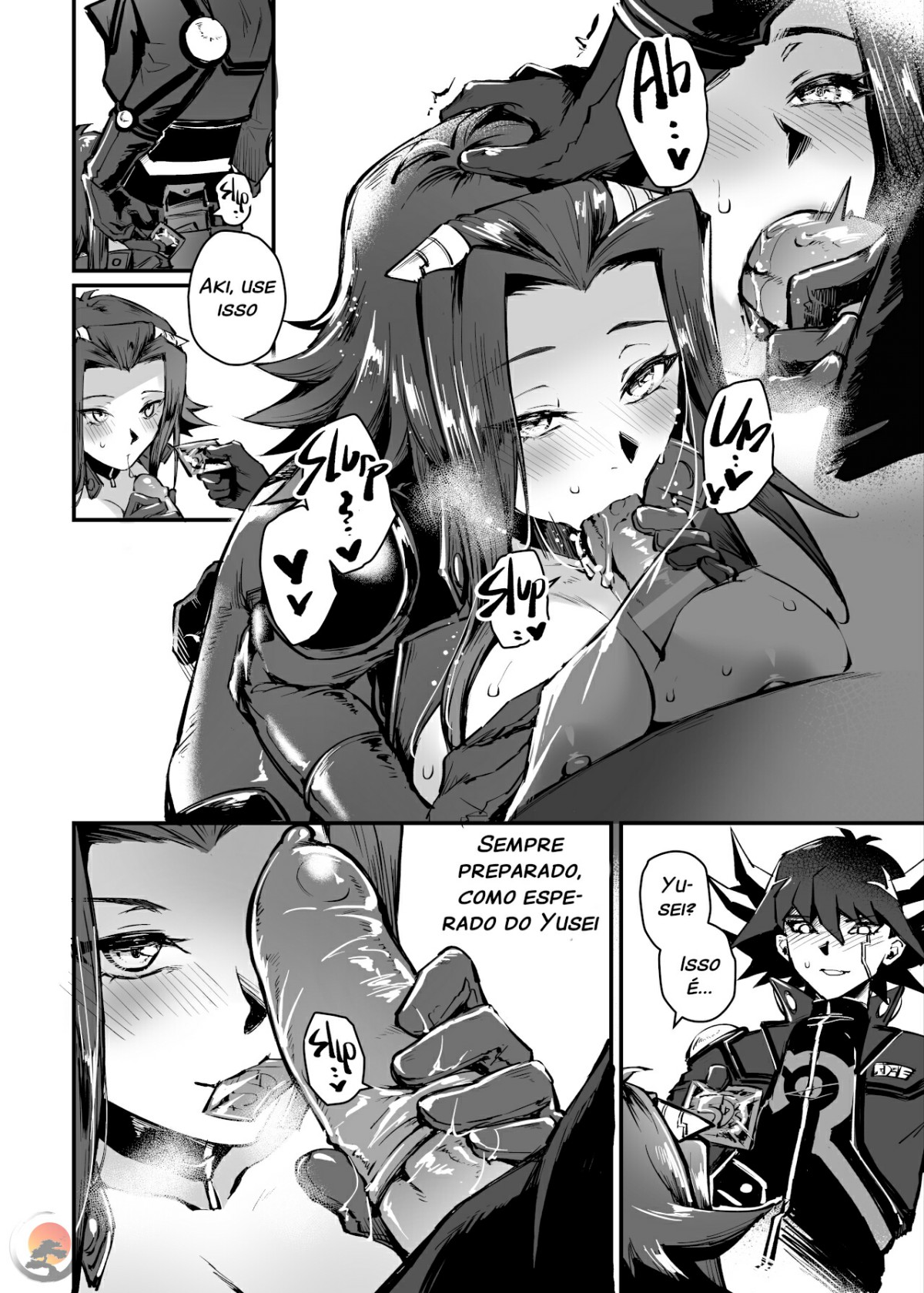 (C97) [Miburi (MIBRY)] MASK of D. (Yu-Gi-Oh! 5D's) [Portuguese-BR] numero di immagine  8