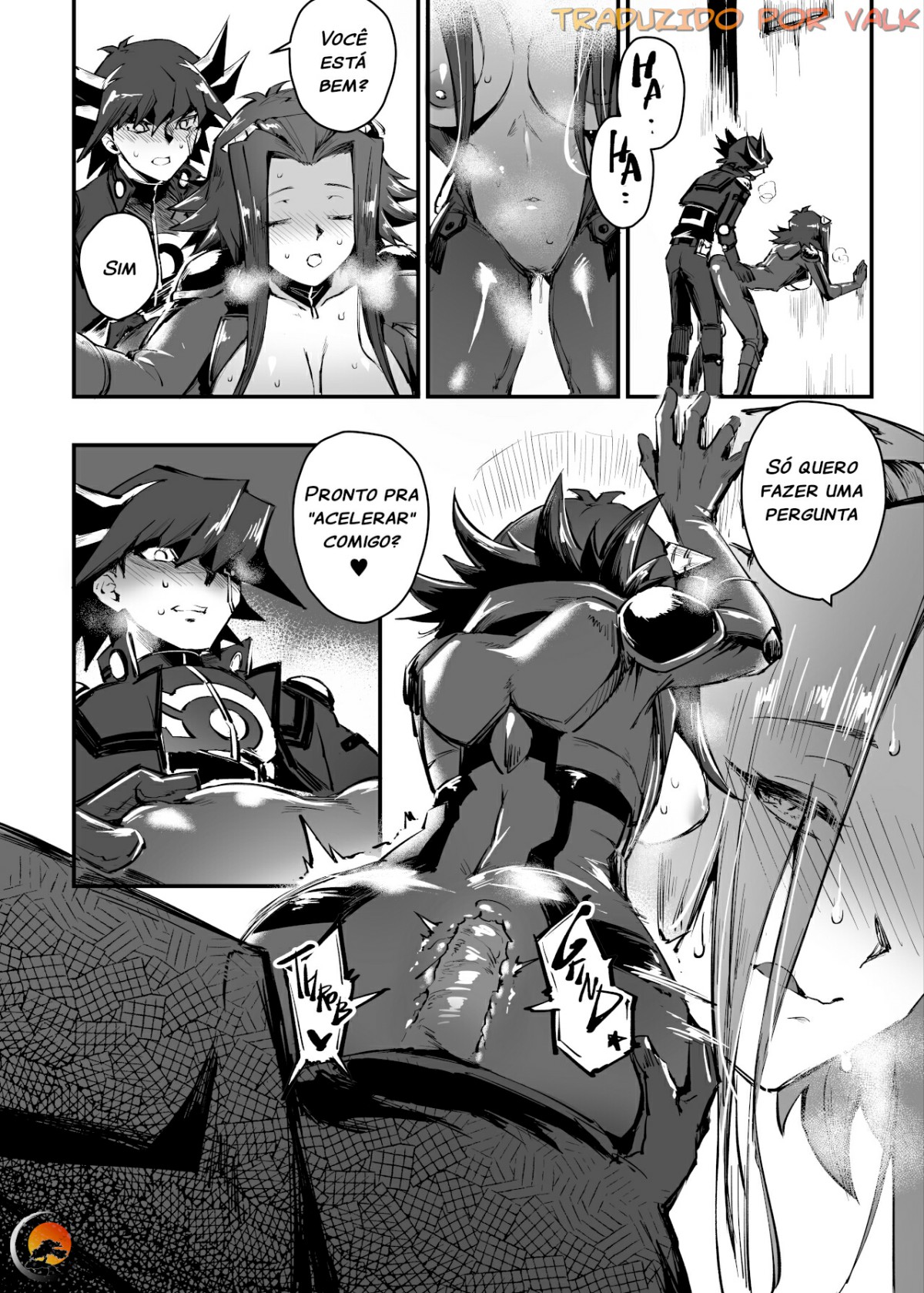 (C97) [Miburi (MIBRY)] MASK of D. (Yu-Gi-Oh! 5D's) [Portuguese-BR] numero di immagine  10