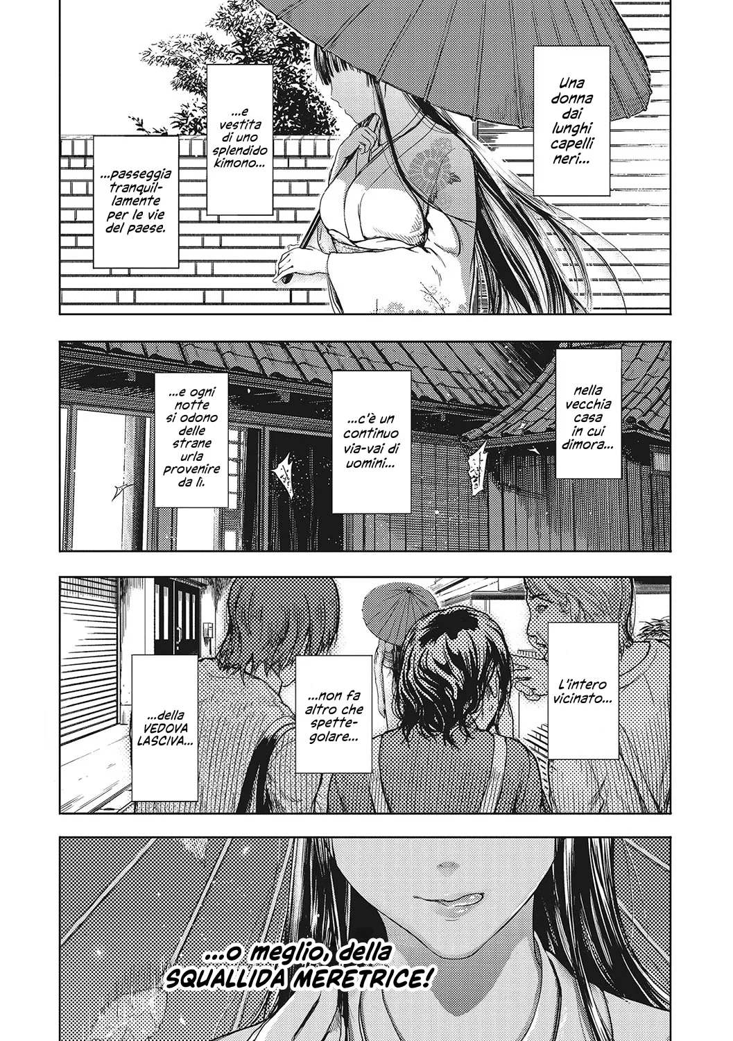 [Kurofood] Miwaku no hana | Splendide Morette Cap.1 (Kuro Kami Ken Ran) [Italian] [Hentai Fantasy] [Digital] imagen número 4