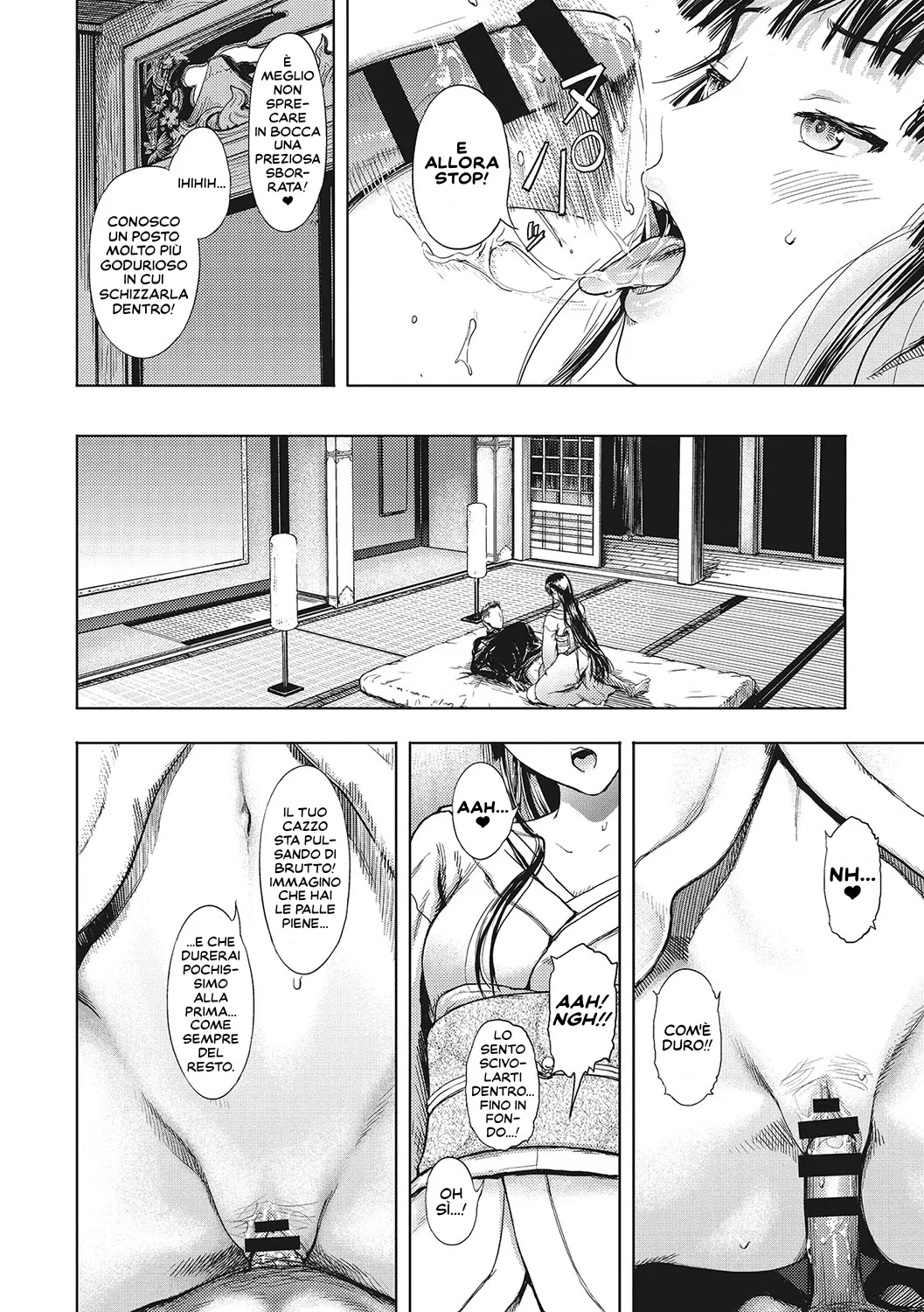 [Kurofood] Miwaku no hana | Splendide Morette Cap.1 (Kuro Kami Ken Ran) [Italian] [Hentai Fantasy] [Digital] imagen número 9