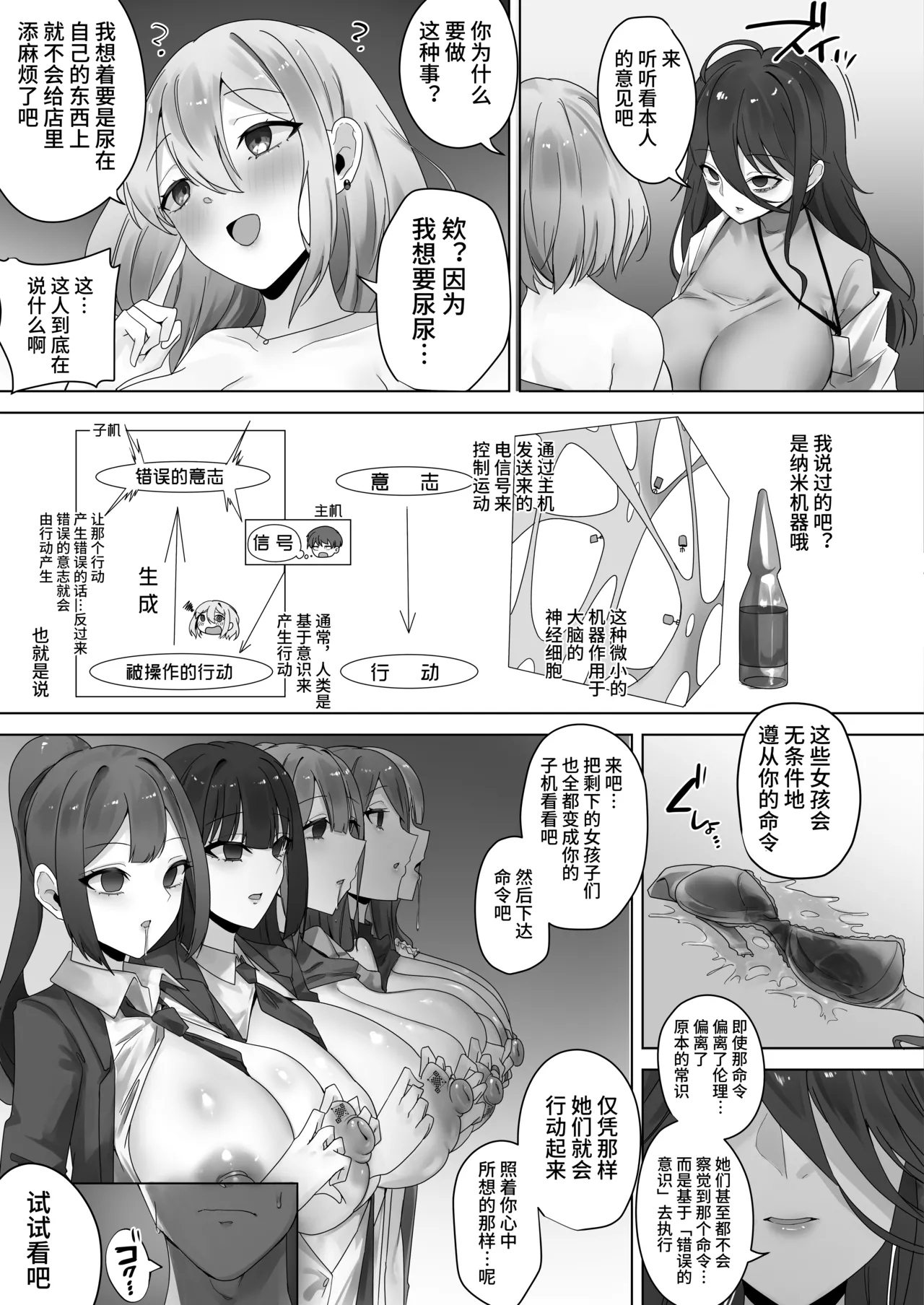 [R.S.I.日本支部 (りむ)] ナノマシン投与による端末化女性個体群への操作可能性に関する諸考察 [心海汉化组] 이미지 번호 12