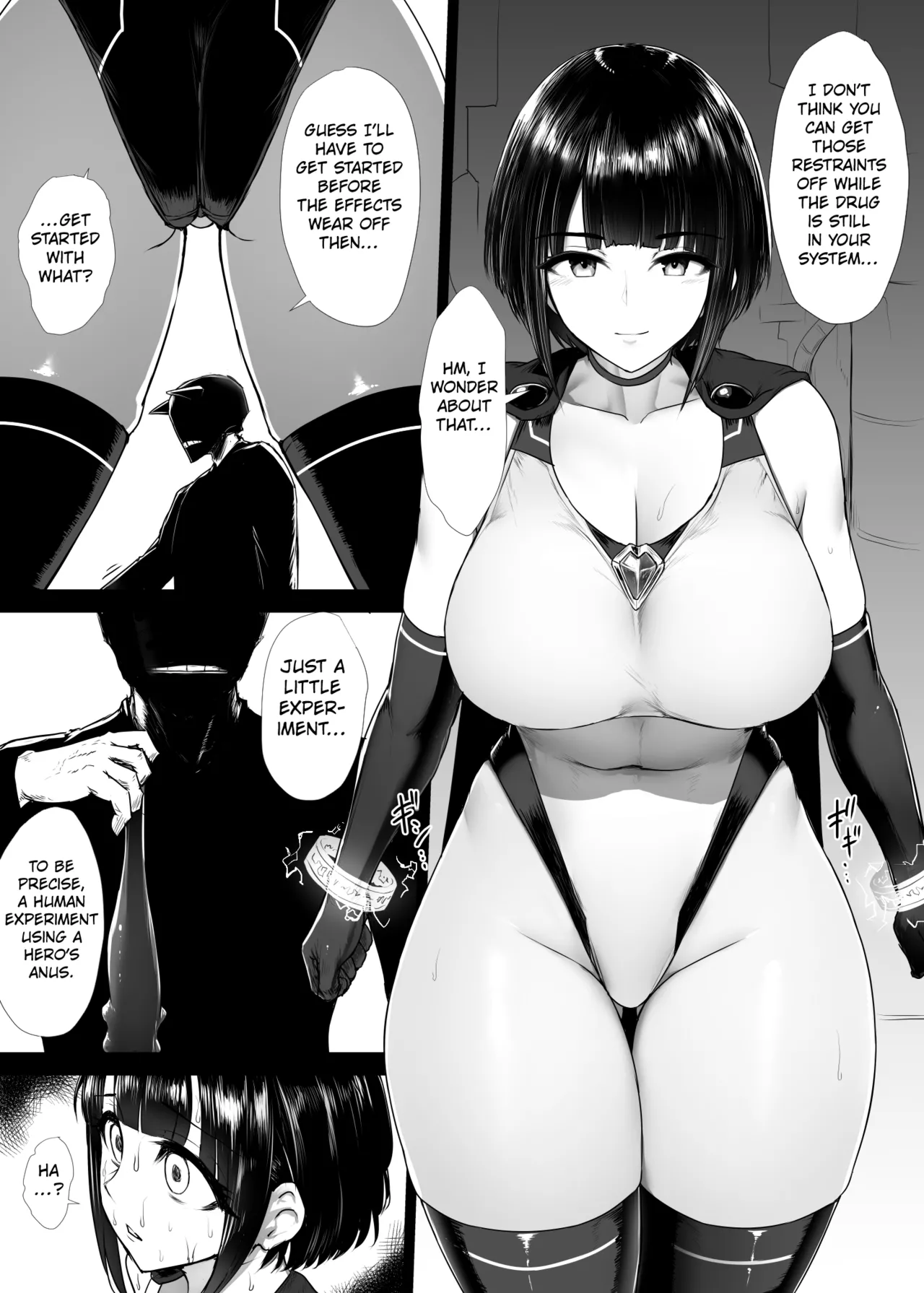 [Ishimiso] Heroine Koumon Choukyou part 1-4 [English] [Kuraudo] image number 8