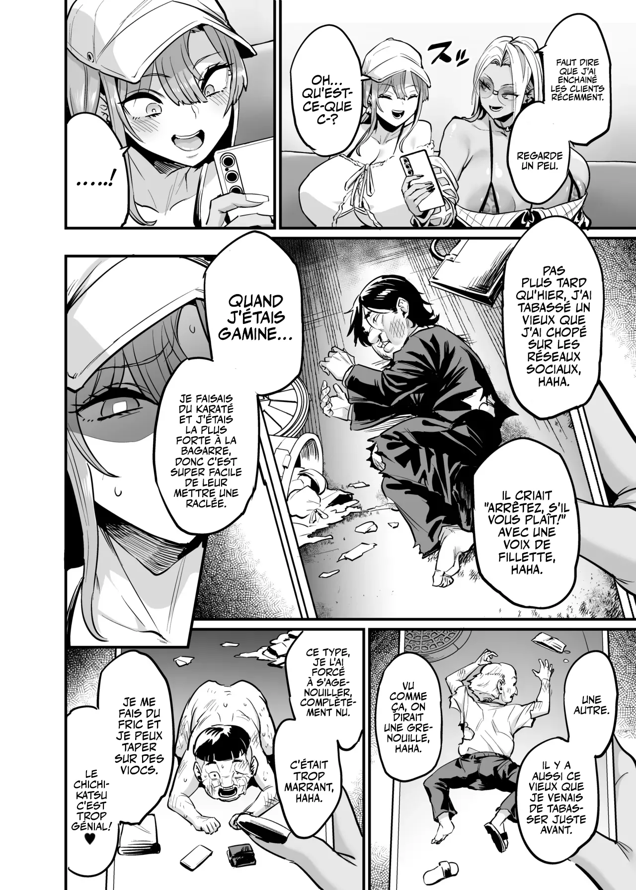 [OVing (Obui)] Paihame Rensa - Paihame Kazoku Gaiden - # 1 Akuen Kyousei | La famille aux mamelons baisables gaiden  - # 1 Mauvais karma [French] [pape245] [Digital] 图片编号 4