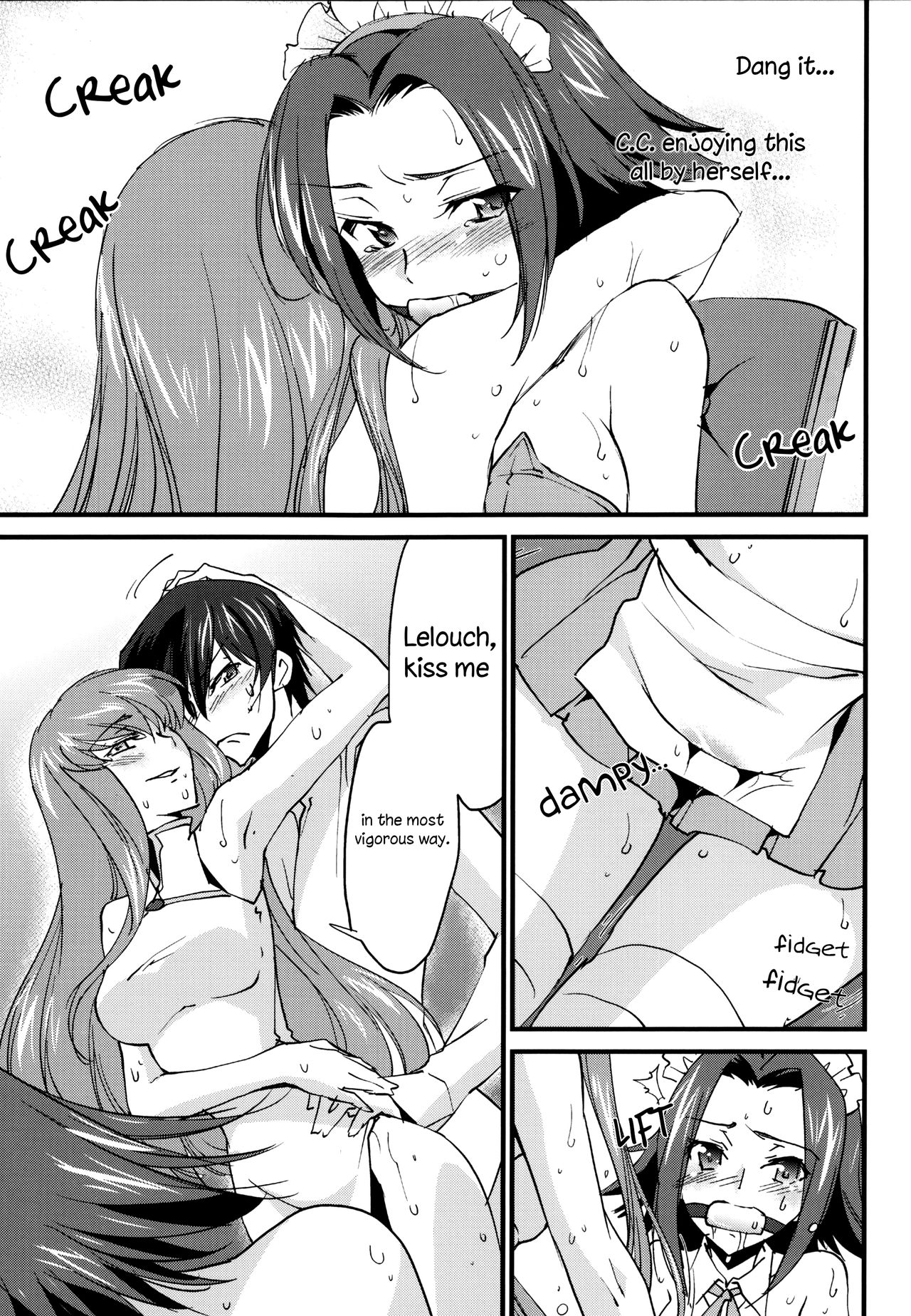 (C90) [Homura's R Comics (Yuuki Homura)] Oshioki Kallen-chan -C.C. Hen- (Code Geass) [English] [EHCOVE] 이미지 번호 12