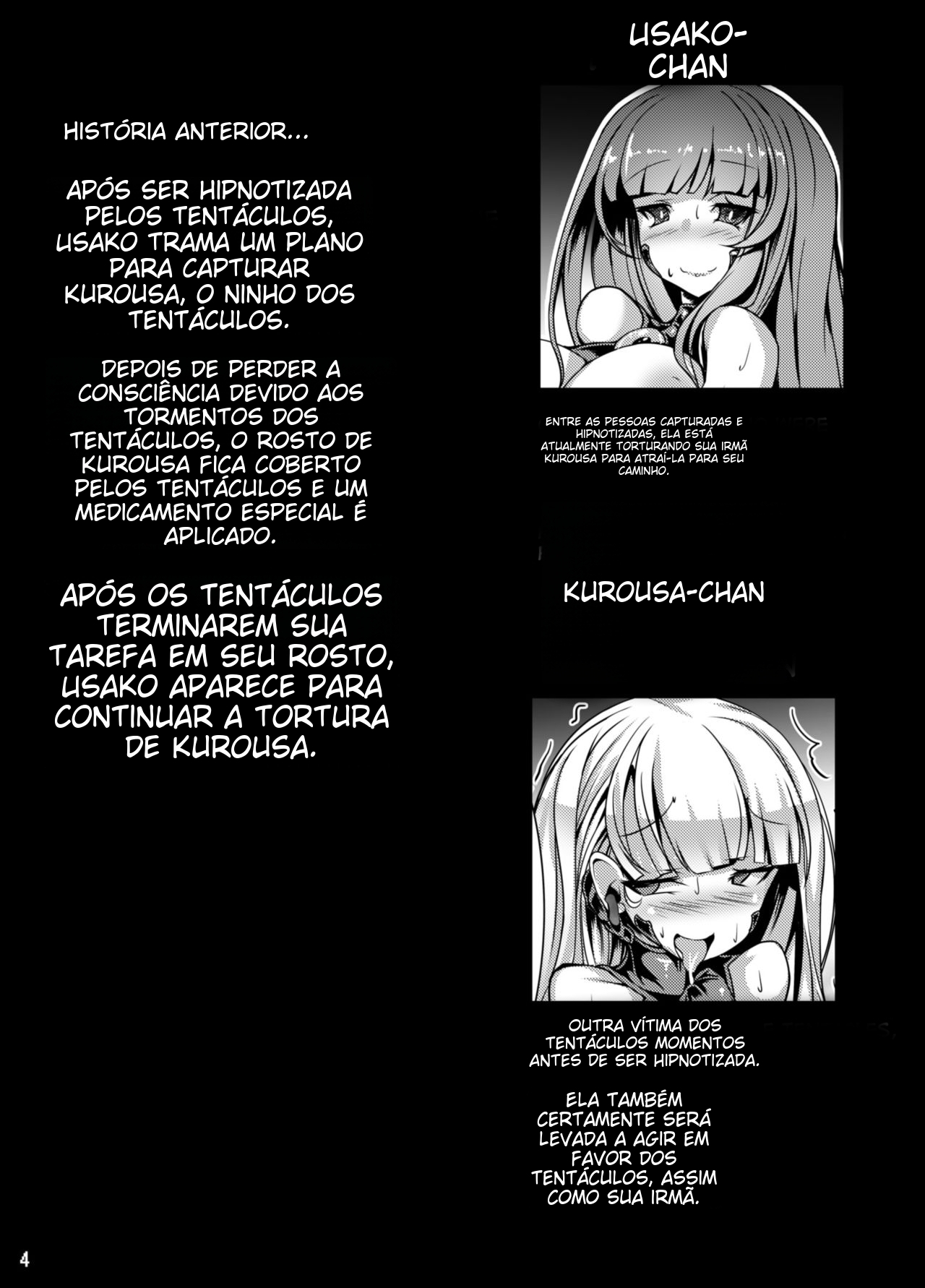 [Tori no Oishii Tokoro (Torisan)] Kuro Usa ga Shokushu-sama no Mesu ni Naru Hon | [Portuguese-BR] (TR-32) [Digital] 图片编号 5