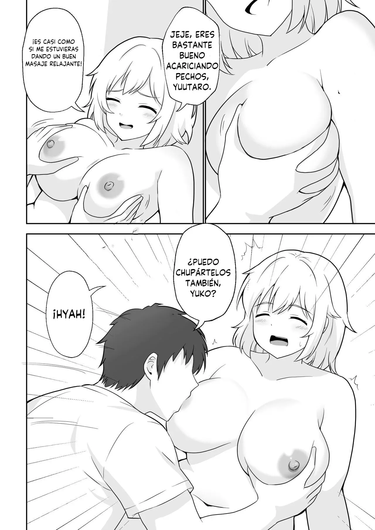 [Ampullaria] Apart no Otonari-san ga Yarasete Kureru Hanashi｜Mi Vecina de al Lado me Deja Corjérmela [Spanish] [Tenshi.Scan] изображение № 11