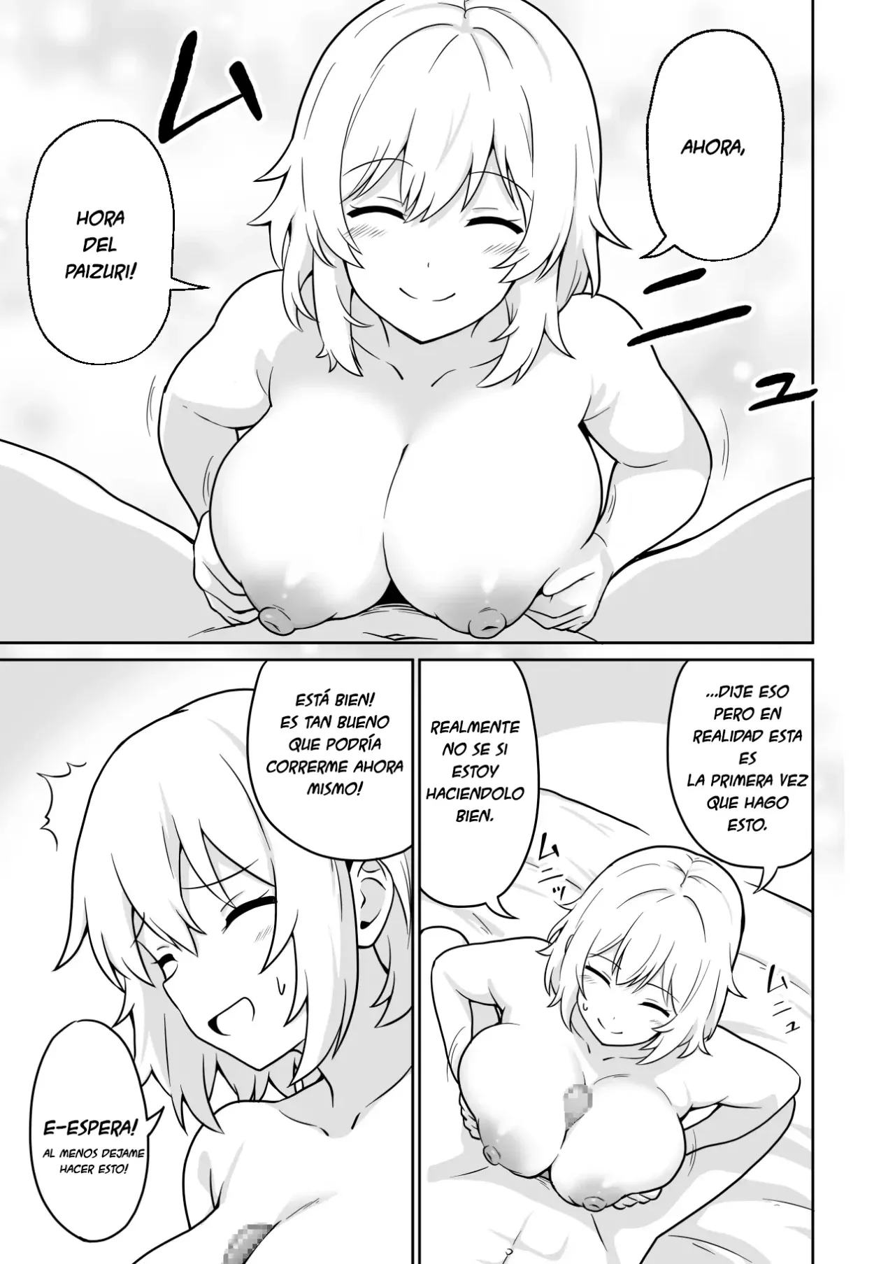 [Ampullaria] Apart no Otonari-san ga Yarasete Kureru Hanashi 2｜Mi Vecina de al Lado me Deja Corjérmela 2 [Spanish] [tumadre] image number 6