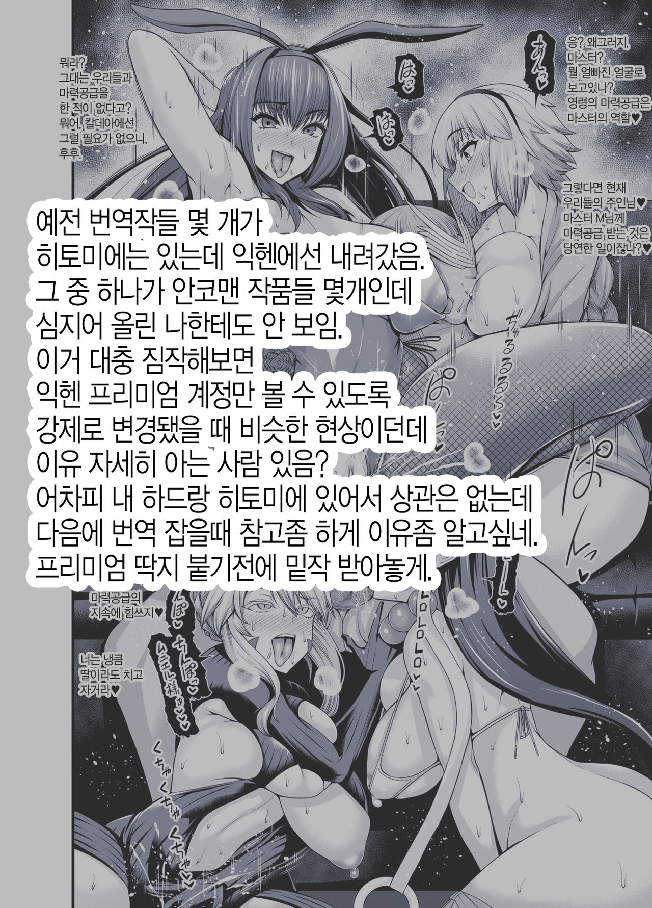 [Ankoman] Bunny Scathach, Seihai Sensen o Mankitsu Suru (Fate/Grand Order) [Korean] numero di immagine  1