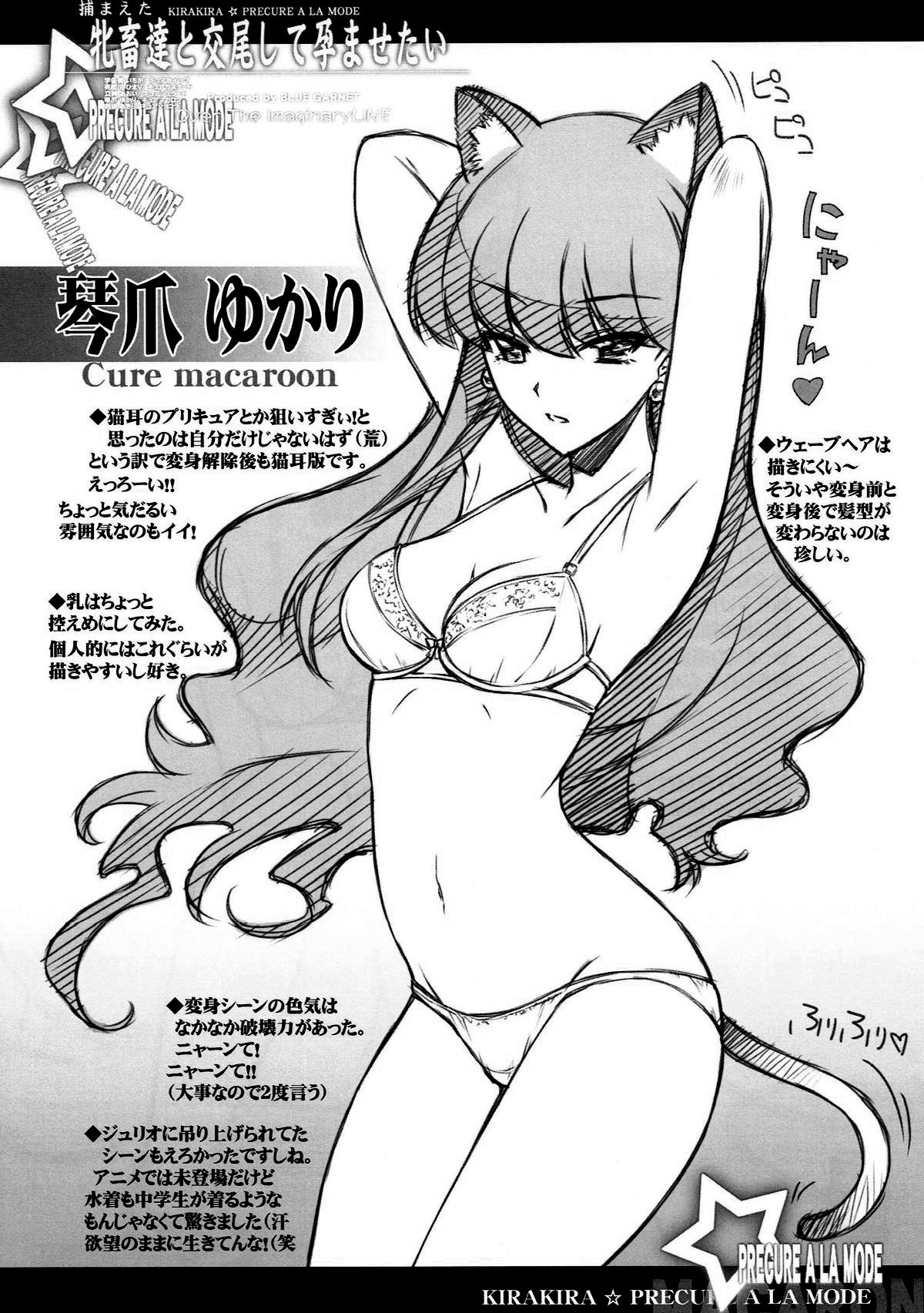 (C92) [Blue Garnet (Serizawa Katsumi)] Tsukamaeta Mechiku Tachi to Koubi Shite Haramasetai (Kirakira PreCure a la Mode) [Chinese] [不咕鸟汉化组] 画像番号 20