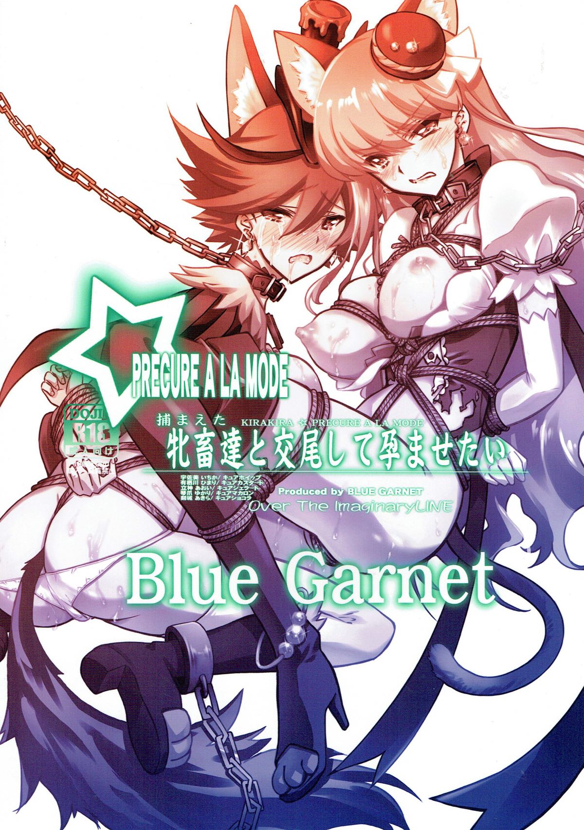 (C92) [Blue Garnet (Serizawa Katsumi)] Tsukamaeta Mechiku Tachi to Koubi Shite Haramasetai (Kirakira PreCure a la Mode) [Chinese] [不咕鸟汉化组] 画像番号 26