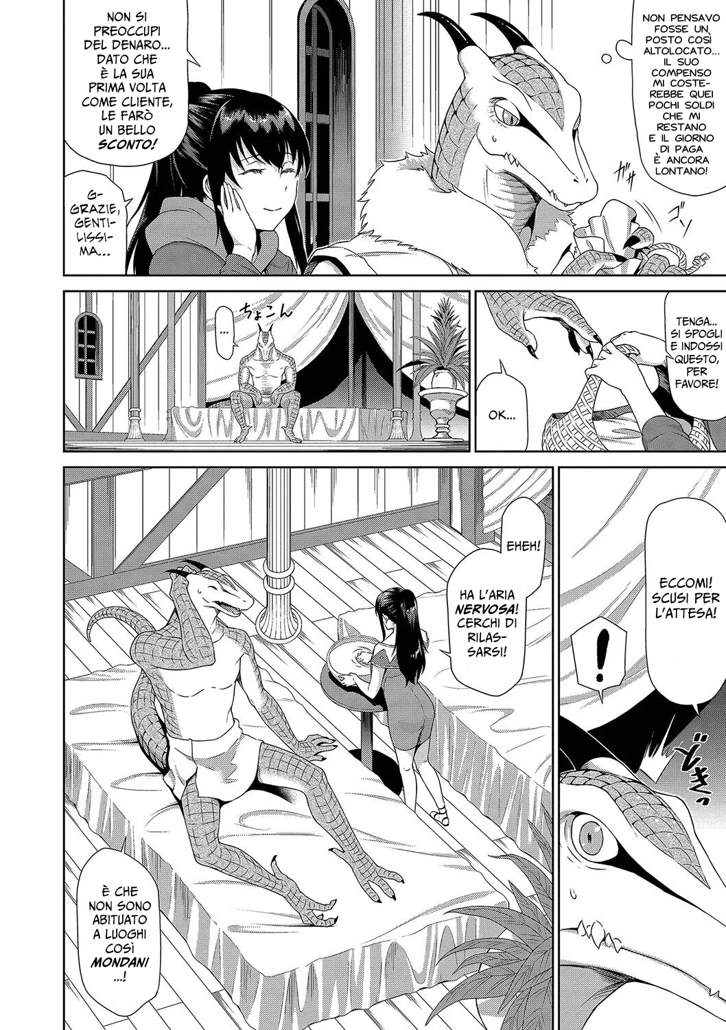 [Raita] Isekai Fuuzoku Esthe cap.1-2 [Italian] [Hentai Fantasy] 图片编号 6