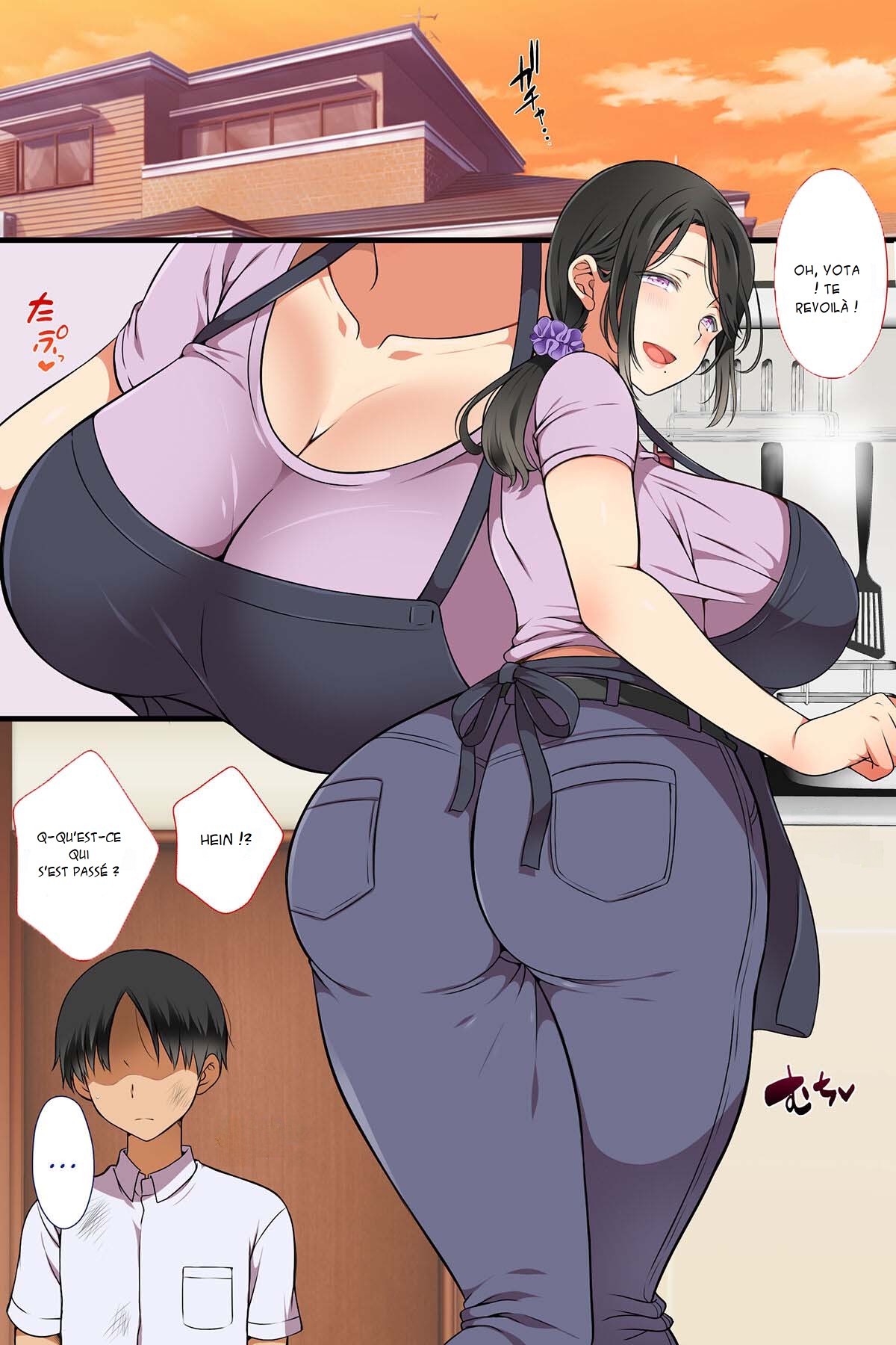 [Maron Maron] Hitozuma ga Classmate ni!? | Une Milf en classe [french][x-manga.net] 이미지 번호 1
