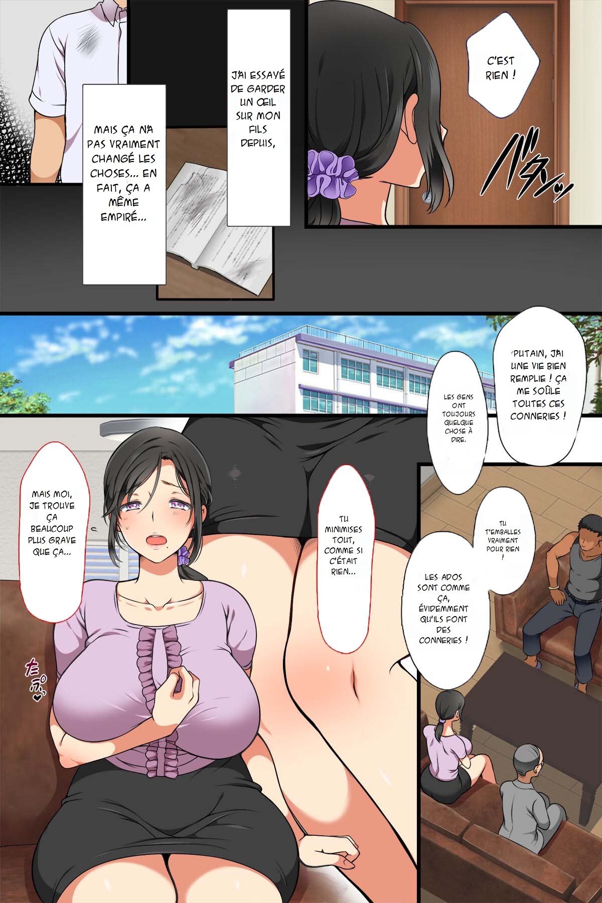 [Maron Maron] Hitozuma ga Classmate ni!? | Une Milf en classe [french][x-manga.net] 이미지 번호 2