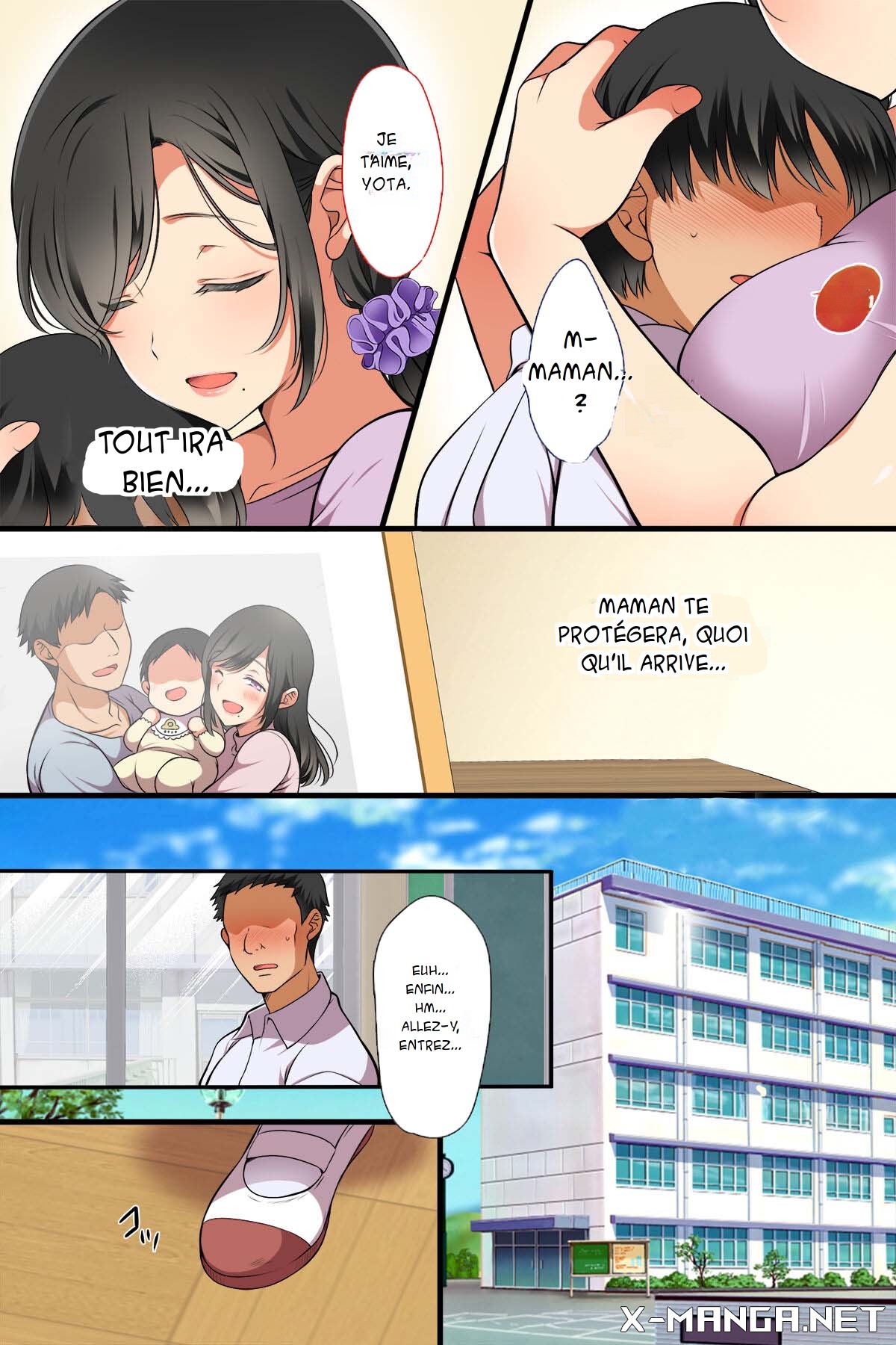 [Maron Maron] Hitozuma ga Classmate ni!? | Une Milf en classe [french][x-manga.net] 이미지 번호 4