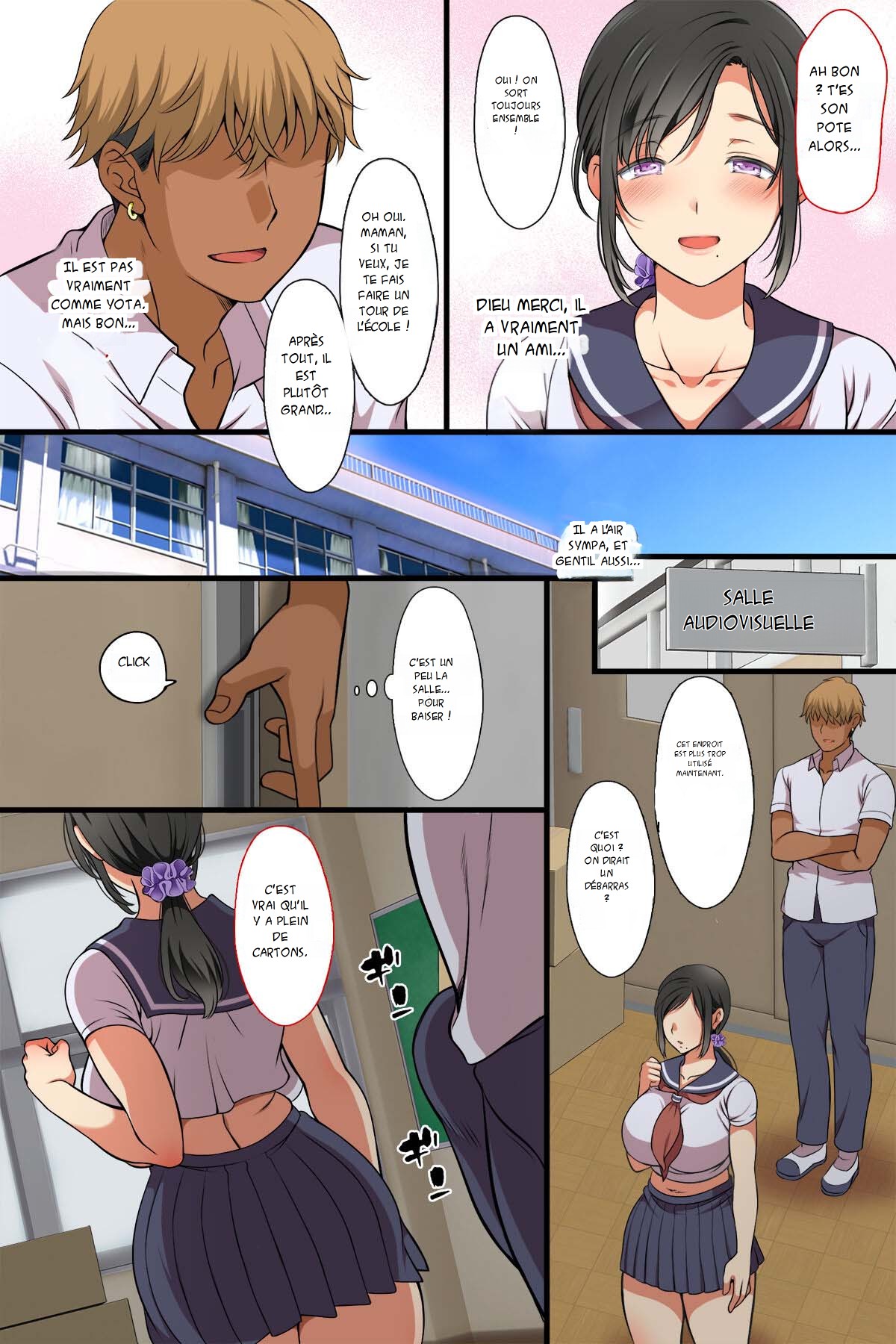 [Maron Maron] Hitozuma ga Classmate ni!? | Une Milf en classe [french][x-manga.net] 이미지 번호 10
