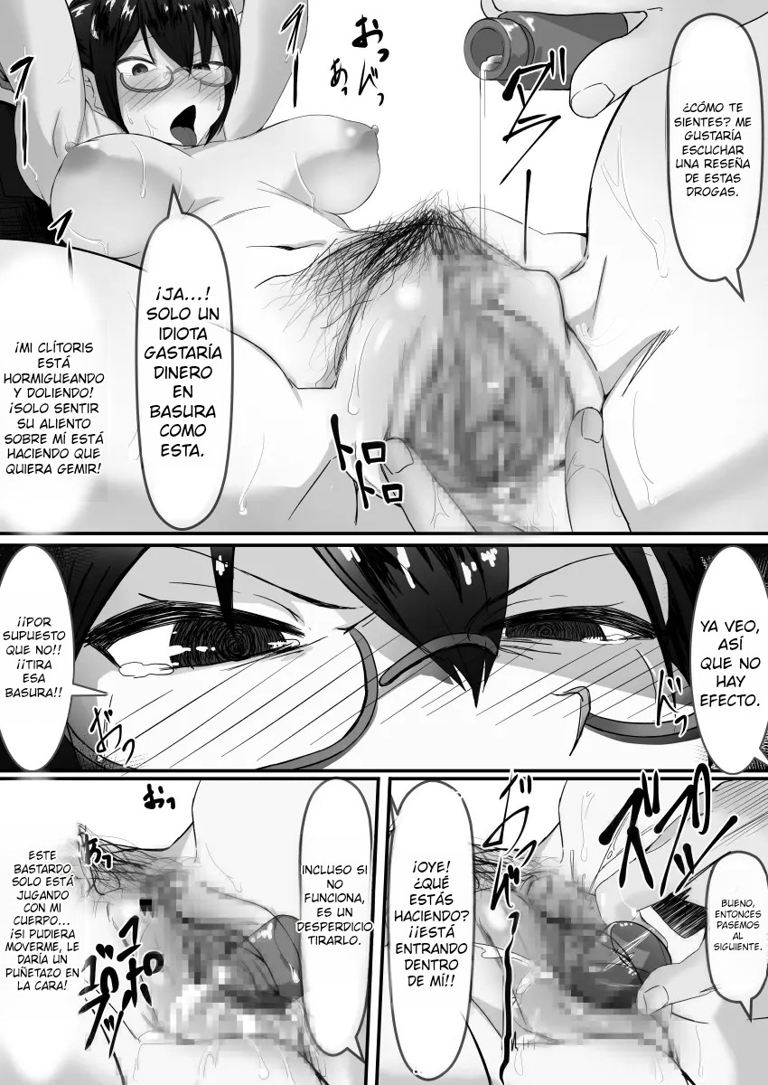 [Shirabe Shiki] Fuuki Iinchou wa Kusuri ni Yowai｜La Presidenta de Moralidad no Aguanta las Drogas {Spanish} {EbisuTraslade - Winder} numero di immagine  12