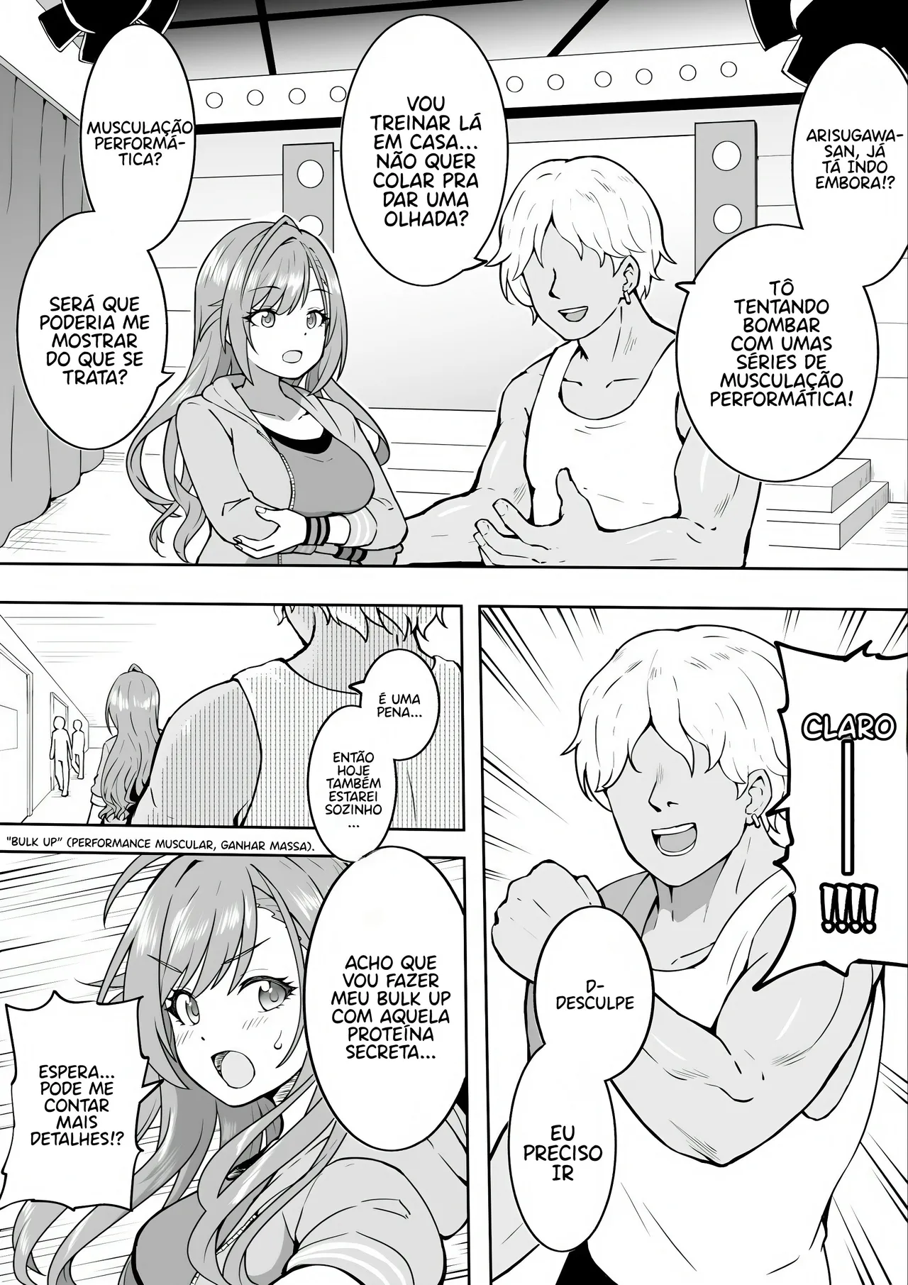 [Okiha] Geinin to Natsuha | Natsuha e o comediante (THE iDOLM@STER: Shiny Colors) [Portuguese-BR] 이미지 번호 1