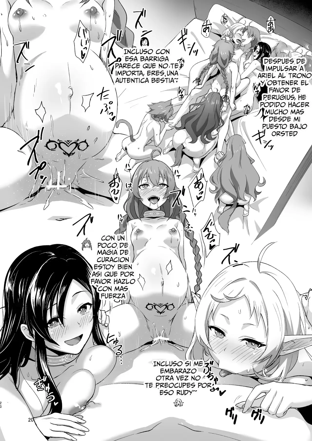 [chested (Tokupyon)] Fushoku Tensei 3 ~Tamashii Kawattara Honki Shaseisu~｜Fushoku Tensei 3 ~Si tu Alma Cambia, Podrás Controlar a Todos~ (Mushoku Tensei ~Isekai Ittara Honki Dasu~) [Spanish] [Me Banearon x P3NDEJ0] [Digital] Bildnummer 19