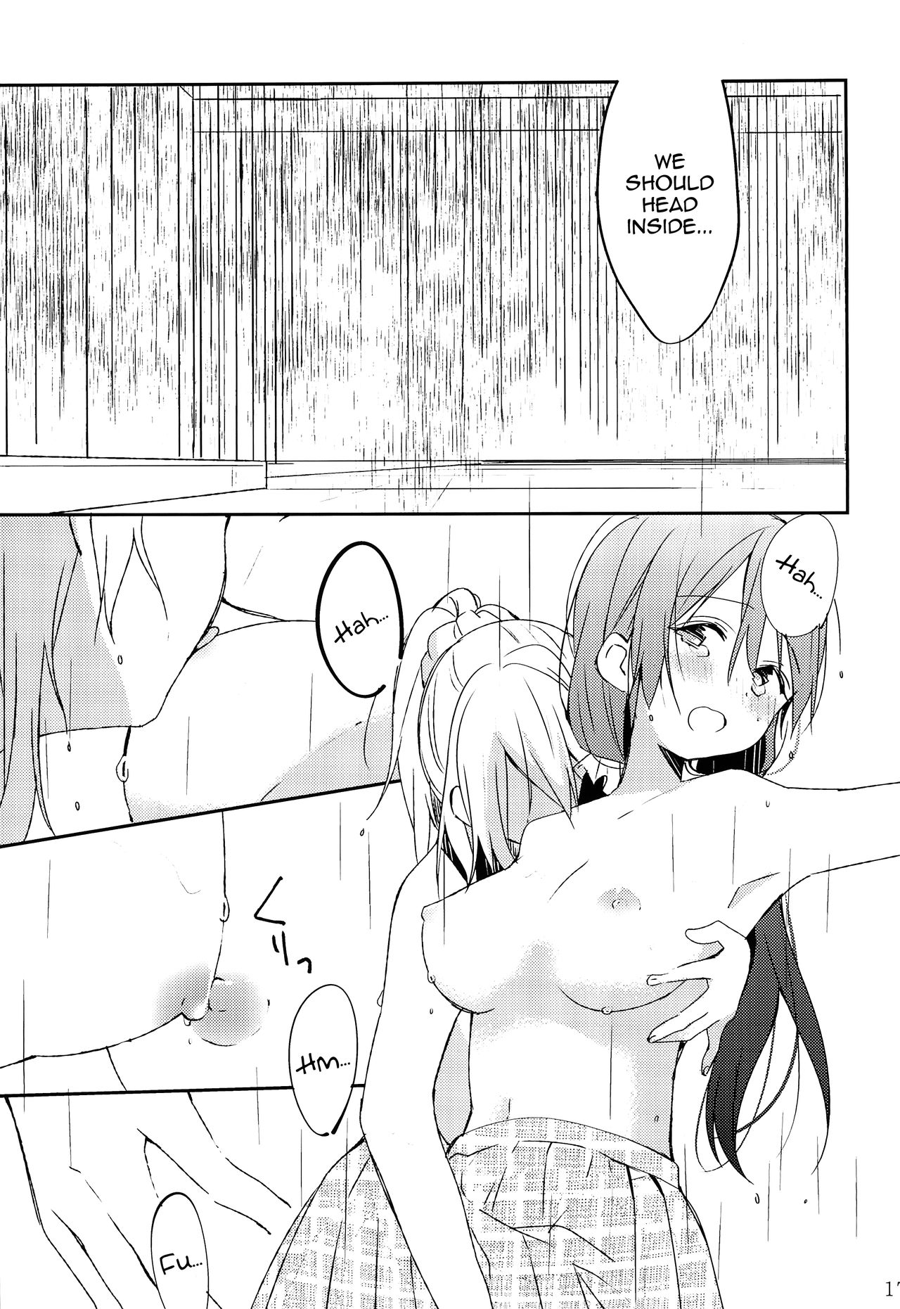 (C86) [Aoi Hologram (meno)] Amaoto, Douka Hibiite. (Love Live!) [English] [WindyFall Scanlations] image number 17