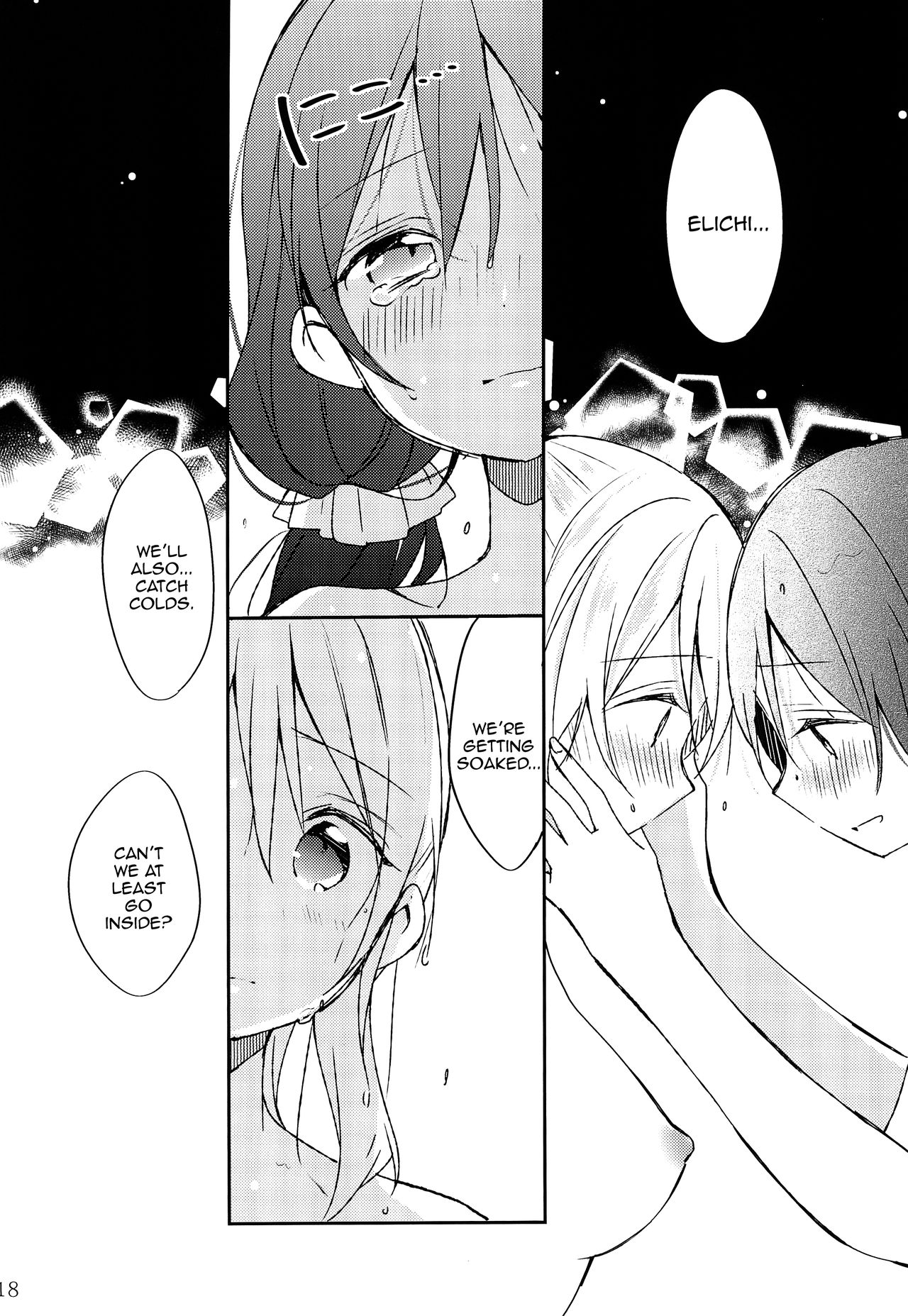 (C86) [Aoi Hologram (meno)] Amaoto, Douka Hibiite. (Love Live!) [English] [WindyFall Scanlations] image number 18