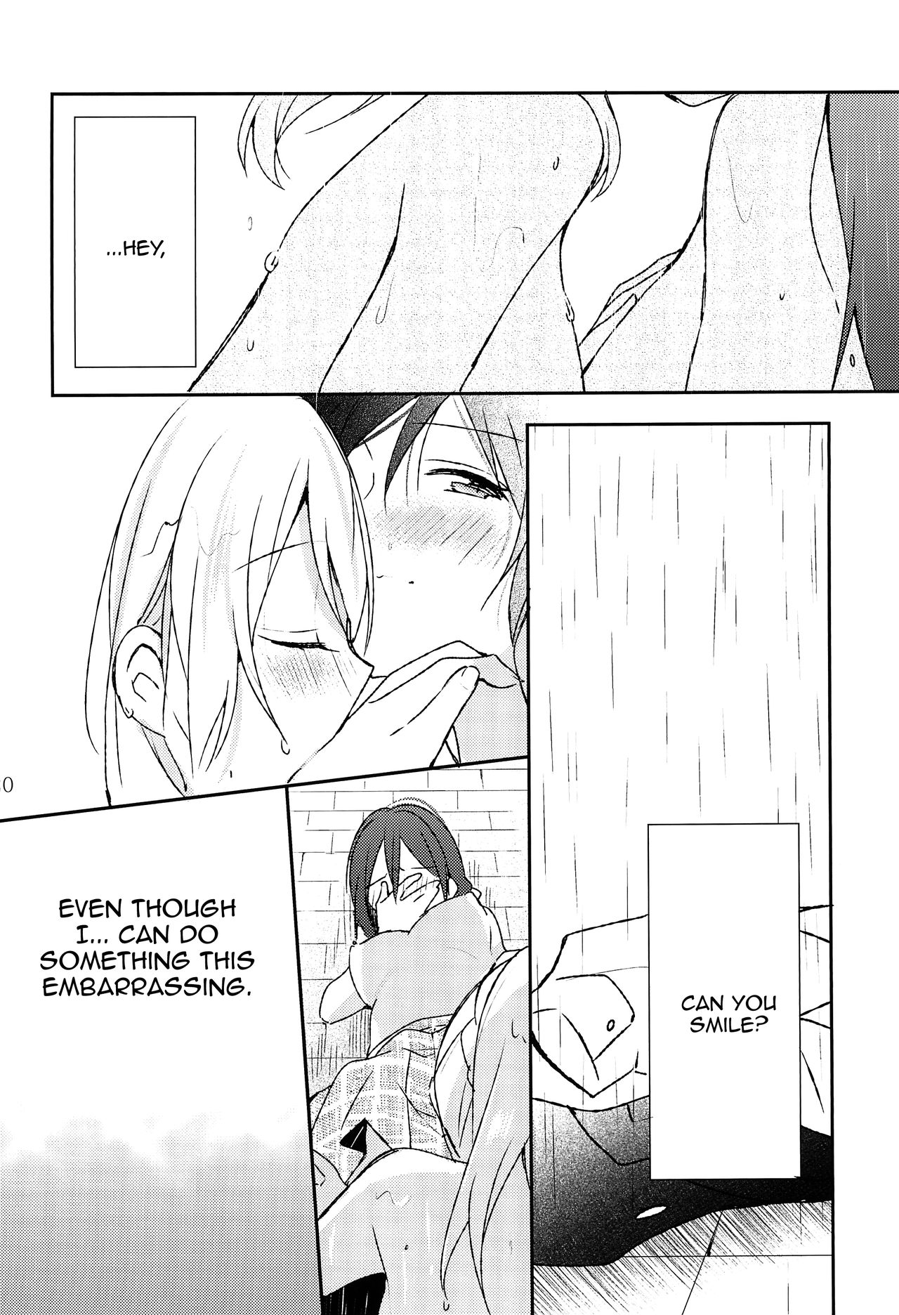 (C86) [Aoi Hologram (meno)] Amaoto, Douka Hibiite. (Love Live!) [English] [WindyFall Scanlations] image number 20