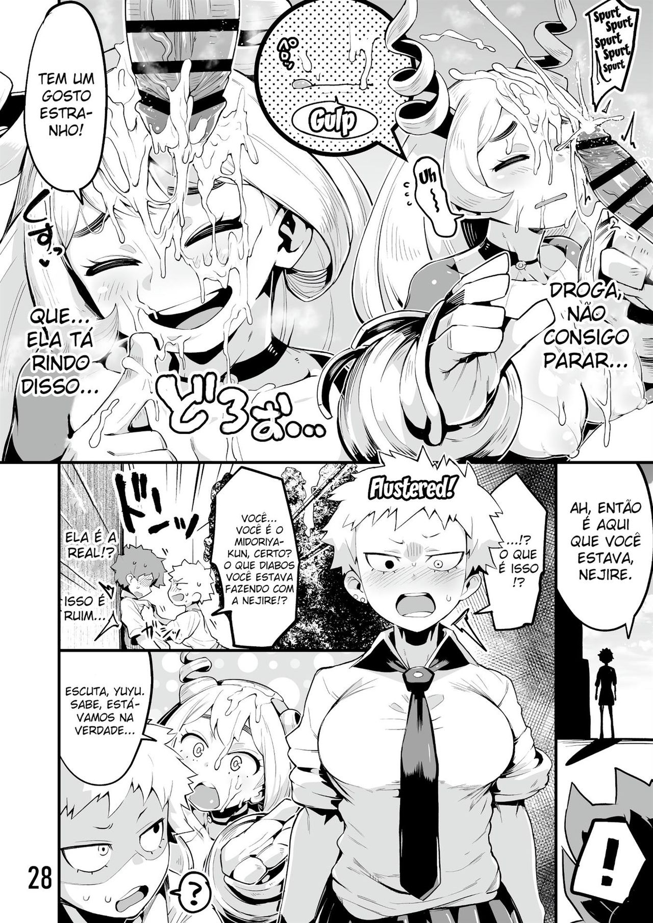 [slime_eer (Nutaunagi)] Boku to Nottori Villain Nakademia Vol. 3 (Boku no Hero Academia) [Portuguese-BR] [hentaikai.com] [Digital] image number 25