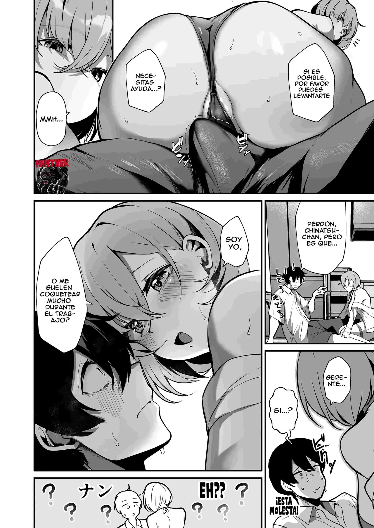 [Sakyu Syogkun (Ksyum)] Seiyoku Tamatta Umi no Ie no Kyonyuu Bikini Gal to Ecchi shimakutta Hanashi | La historia de cómo me enrede con una chica de grandes tetas grandes en una cabaña junto al mar [Spanish] [Panther Scan] [Digital] 图片编号 9