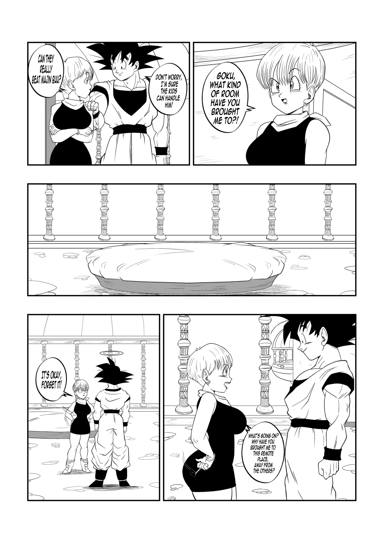 [Son Gokhan] Dragon Ball Z: AMONG THE SHADOWS OF THE PALACE (Completed comic) Bildnummer 5