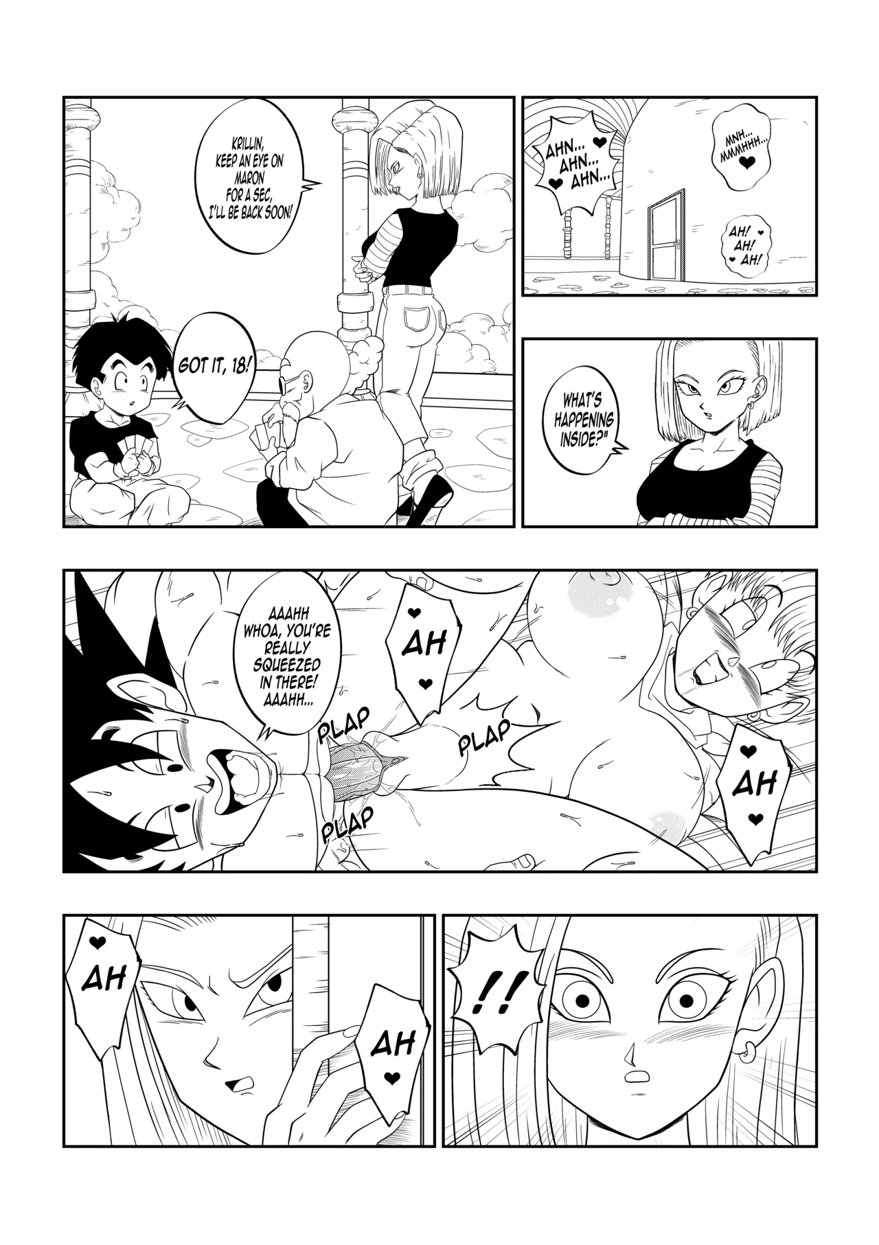 [Son Gokhan] Dragon Ball Z: AMONG THE SHADOWS OF THE PALACE (Completed comic) Bildnummer 19