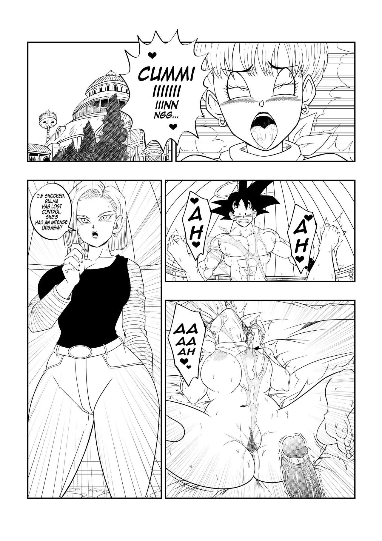 [Son Gokhan] Dragon Ball Z: AMONG THE SHADOWS OF THE PALACE (Completed comic) Bildnummer 30