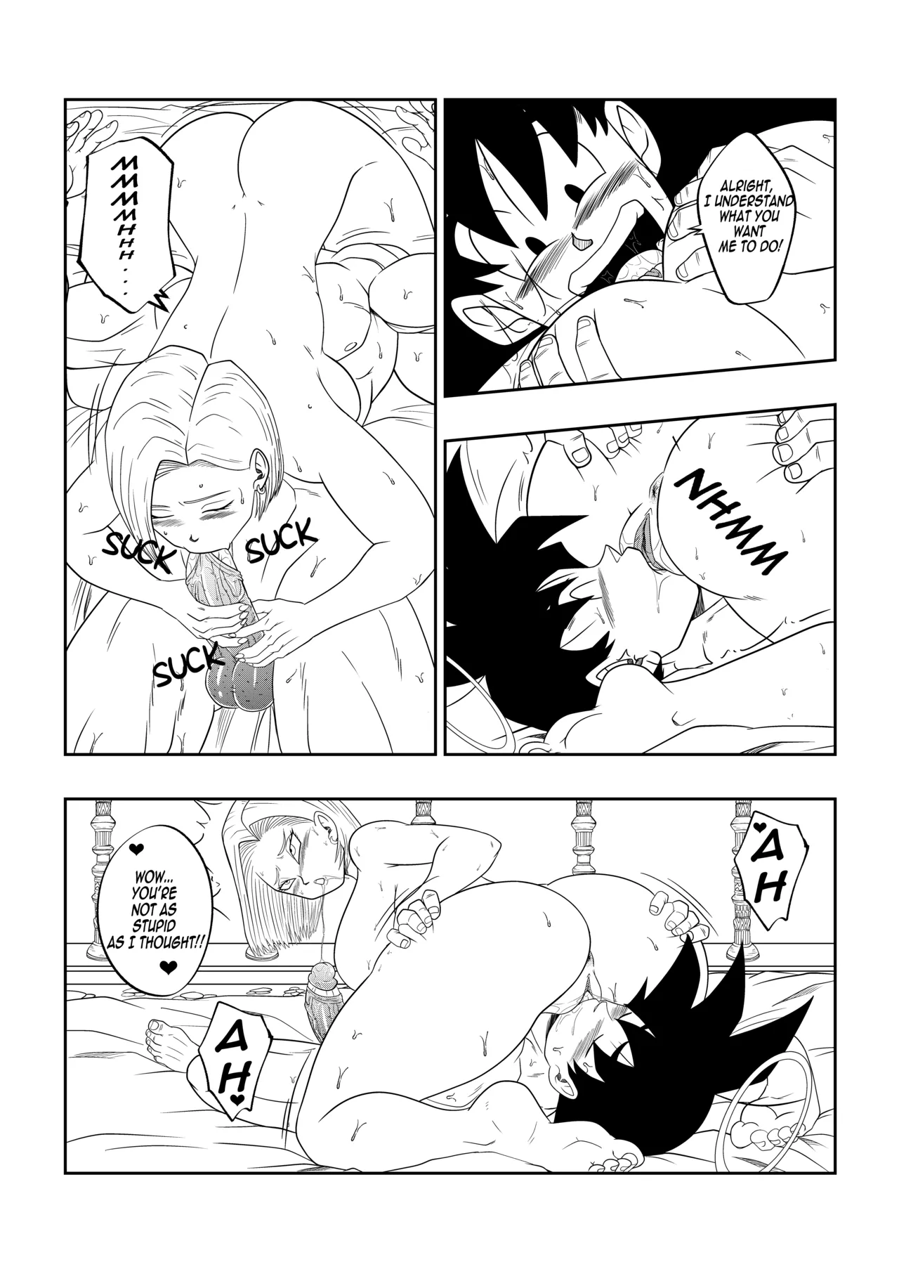 [Son Gokhan] Dragon Ball Z: AMONG THE SHADOWS OF THE PALACE (Completed comic) Bildnummer 35