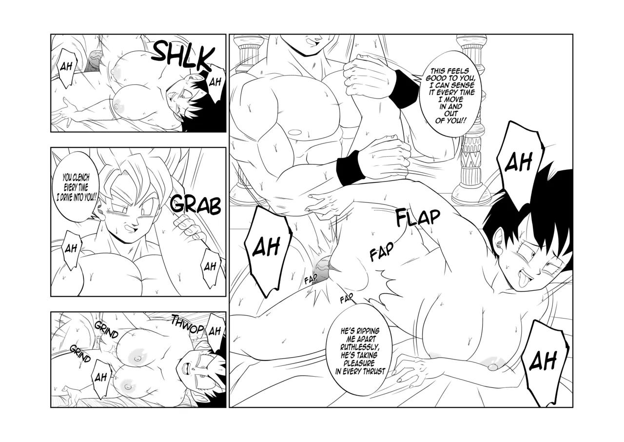 [Son Gokhan] Dragon Ball Z: AMONG THE SHADOWS OF THE PALACE (Completed comic) Bildnummer 69