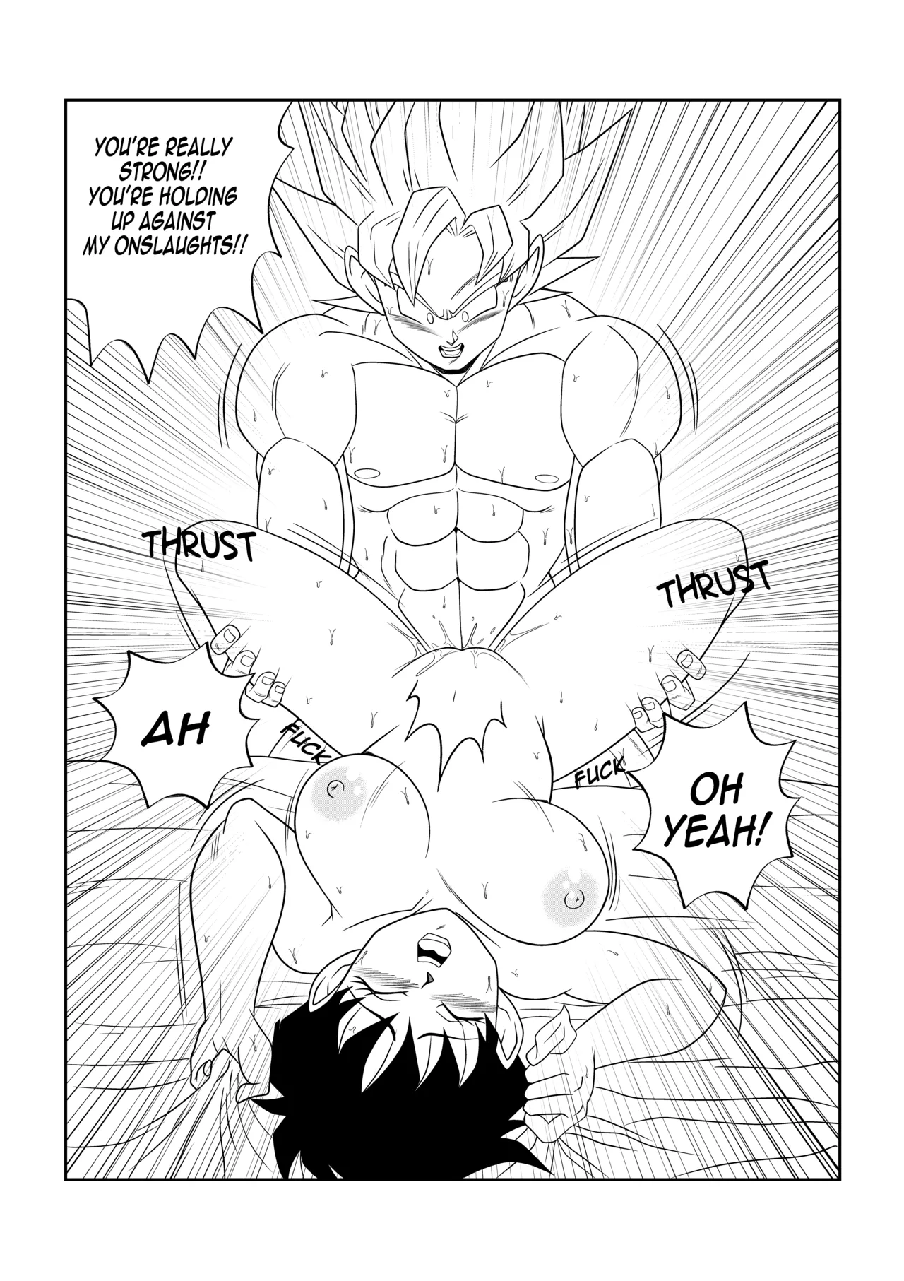 [Son Gokhan] Dragon Ball Z: AMONG THE SHADOWS OF THE PALACE (Completed comic) Bildnummer 73