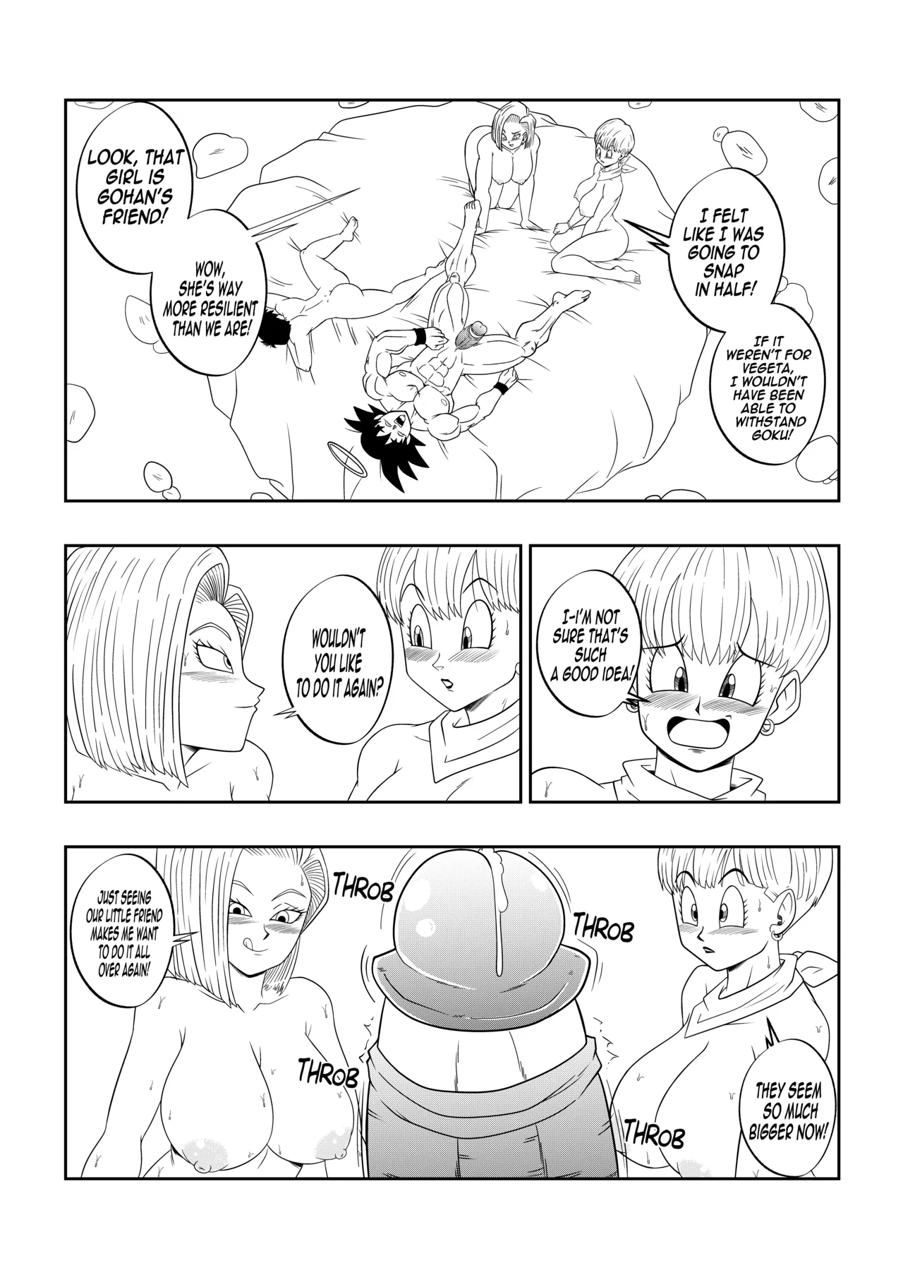 [Son Gokhan] Dragon Ball Z: AMONG THE SHADOWS OF THE PALACE (Completed comic) Bildnummer 86