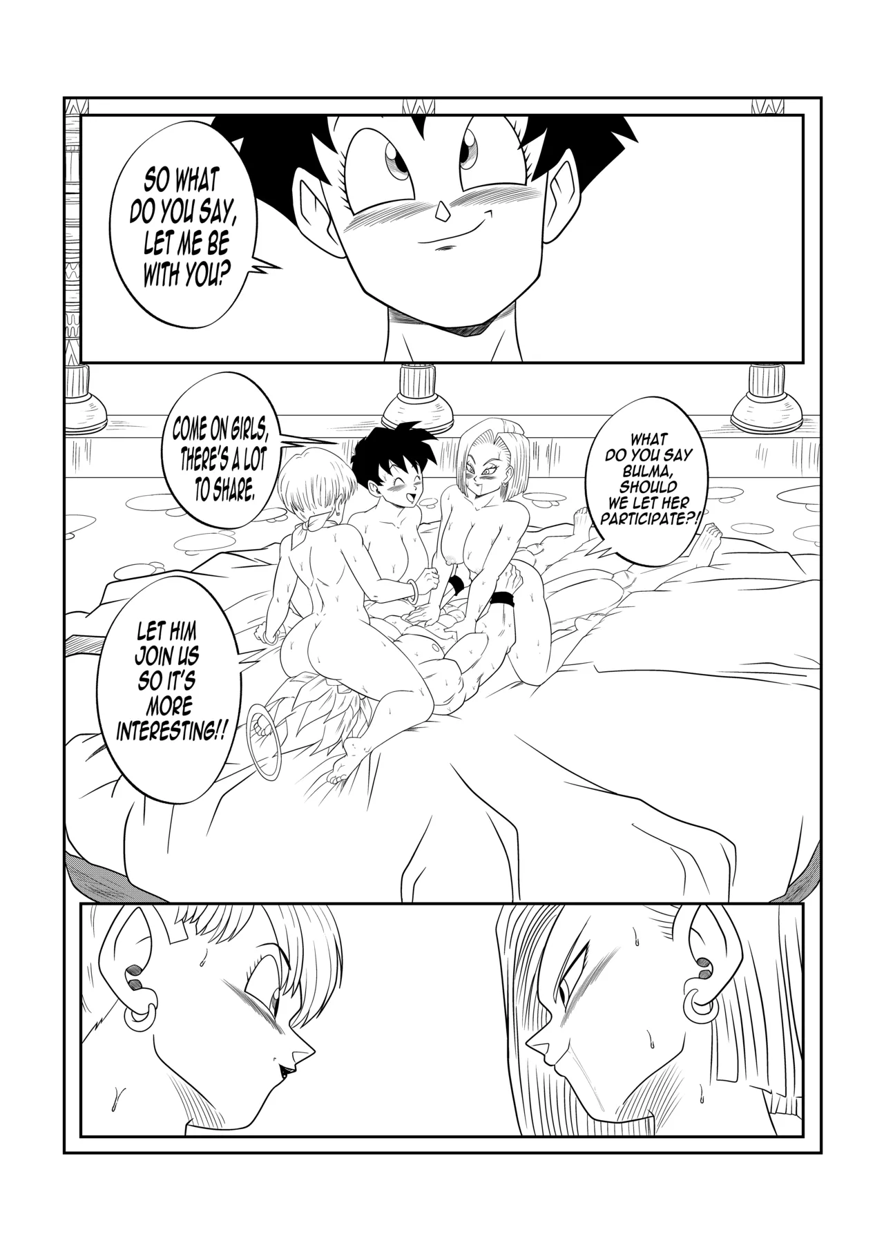 [Son Gokhan] Dragon Ball Z: AMONG THE SHADOWS OF THE PALACE (Completed comic) Bildnummer 98