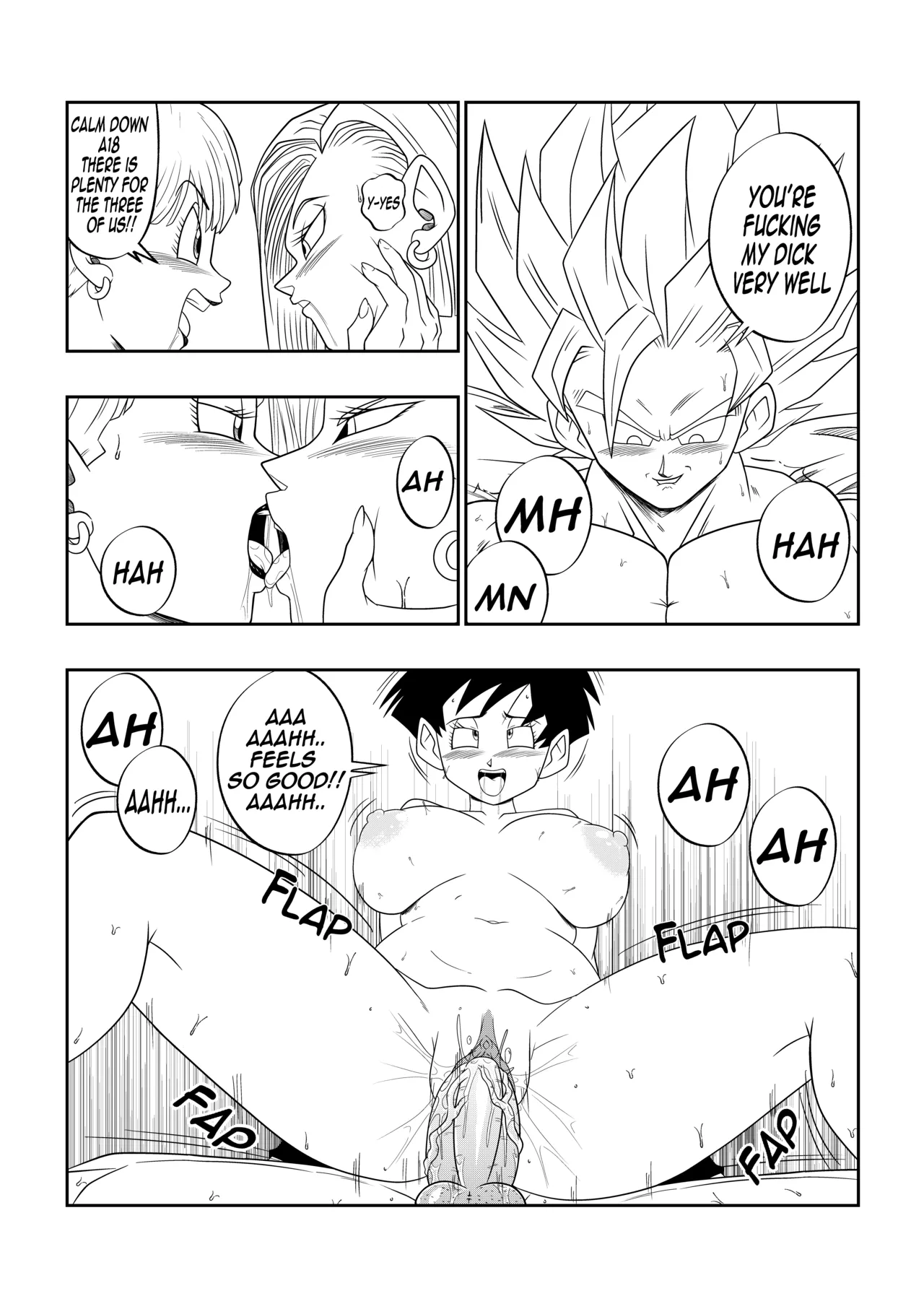 [Son Gokhan] Dragon Ball Z: AMONG THE SHADOWS OF THE PALACE (Completed comic) Bildnummer 103