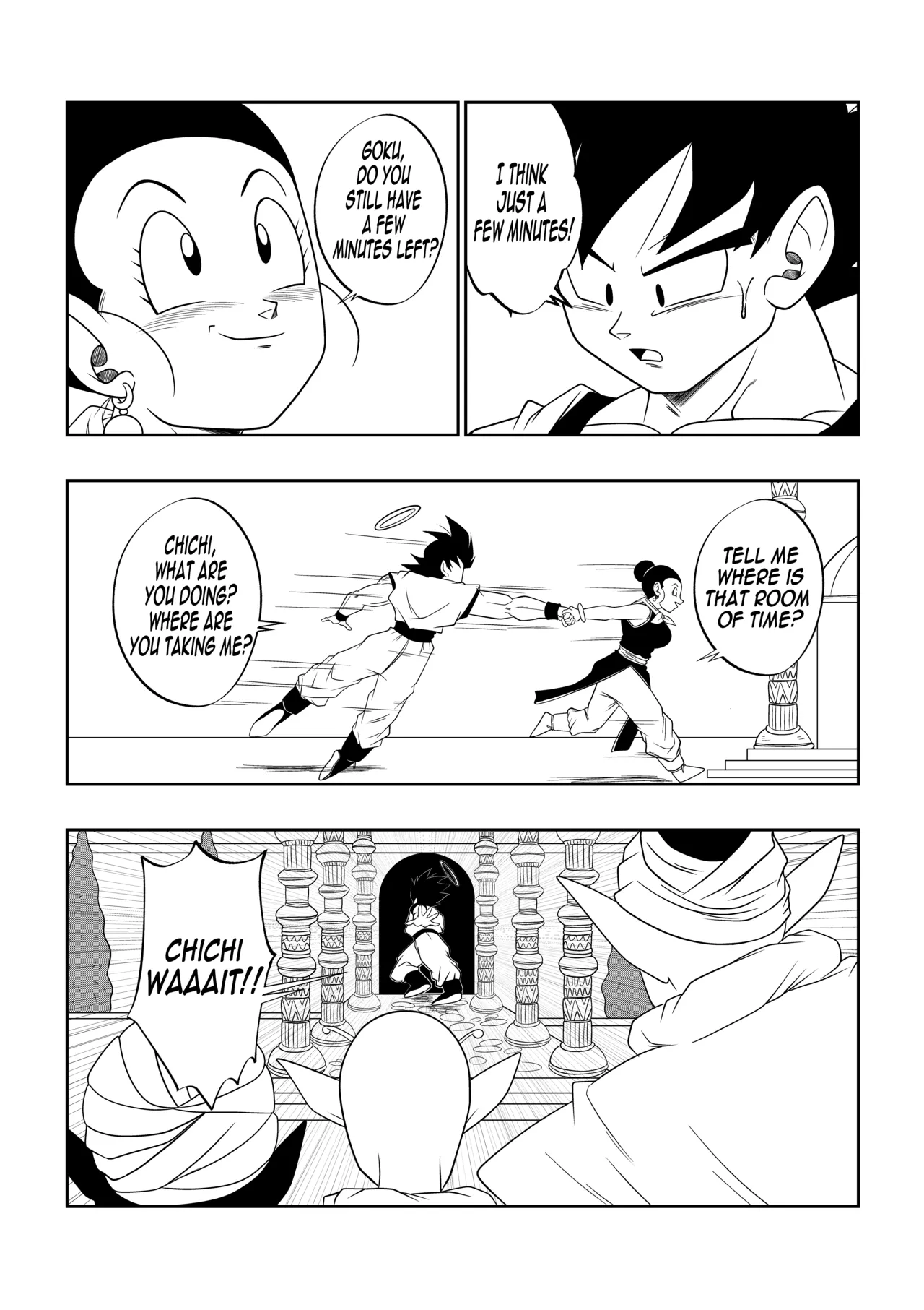 [Son Gokhan] Dragon Ball Z: AMONG THE SHADOWS OF THE PALACE (Completed comic) Bildnummer 121