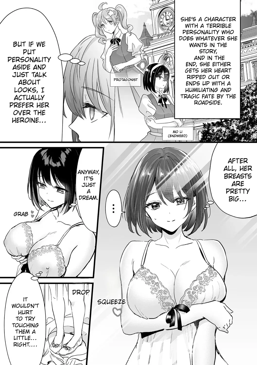 [Aji Pontarou] To Survive, the Villainess Has No Choice but to Seduce the Protagonist [English] [Uncensored] [Comics Enjoyer Translation] image number 4