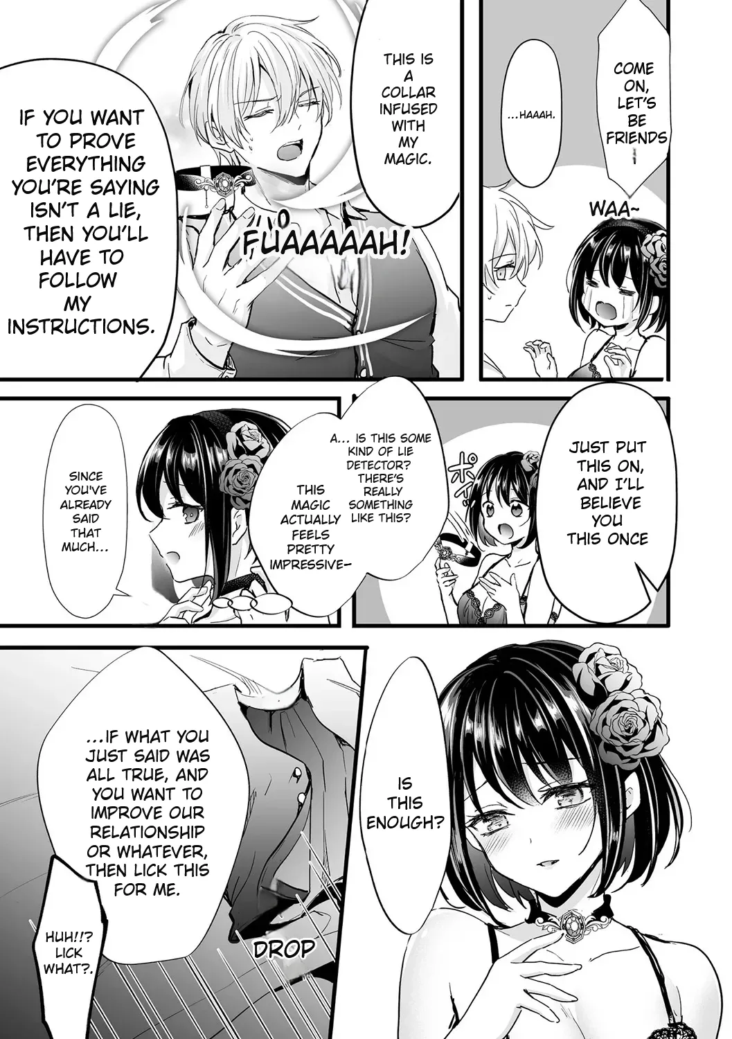[Aji Pontarou] To Survive, the Villainess Has No Choice but to Seduce the Protagonist [English] [Uncensored] [Comics Enjoyer Translation] image number 20